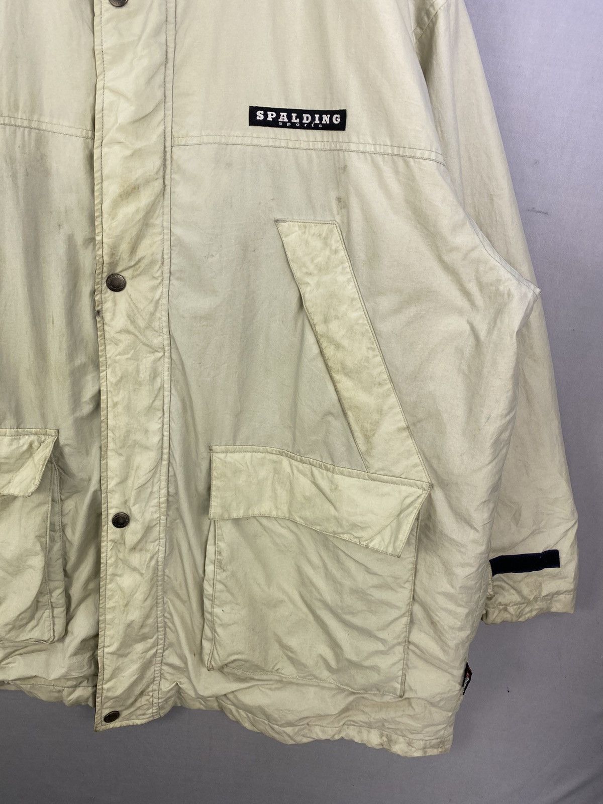 Spalding Spalding Sports Big Size Windbreaker Jacket Size US XXL / EU 58 / 5 - 3 Thumbnail