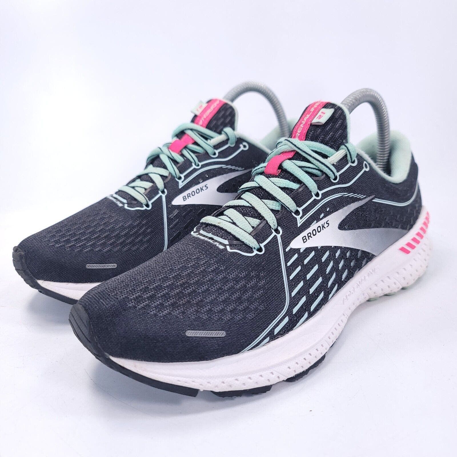 Brooks Brooks Adrenaline GTS 21 Shoe Womens Size 8.5 1203291B013 Size US 8.5 / IT 38.5 - 1 Thumbnail