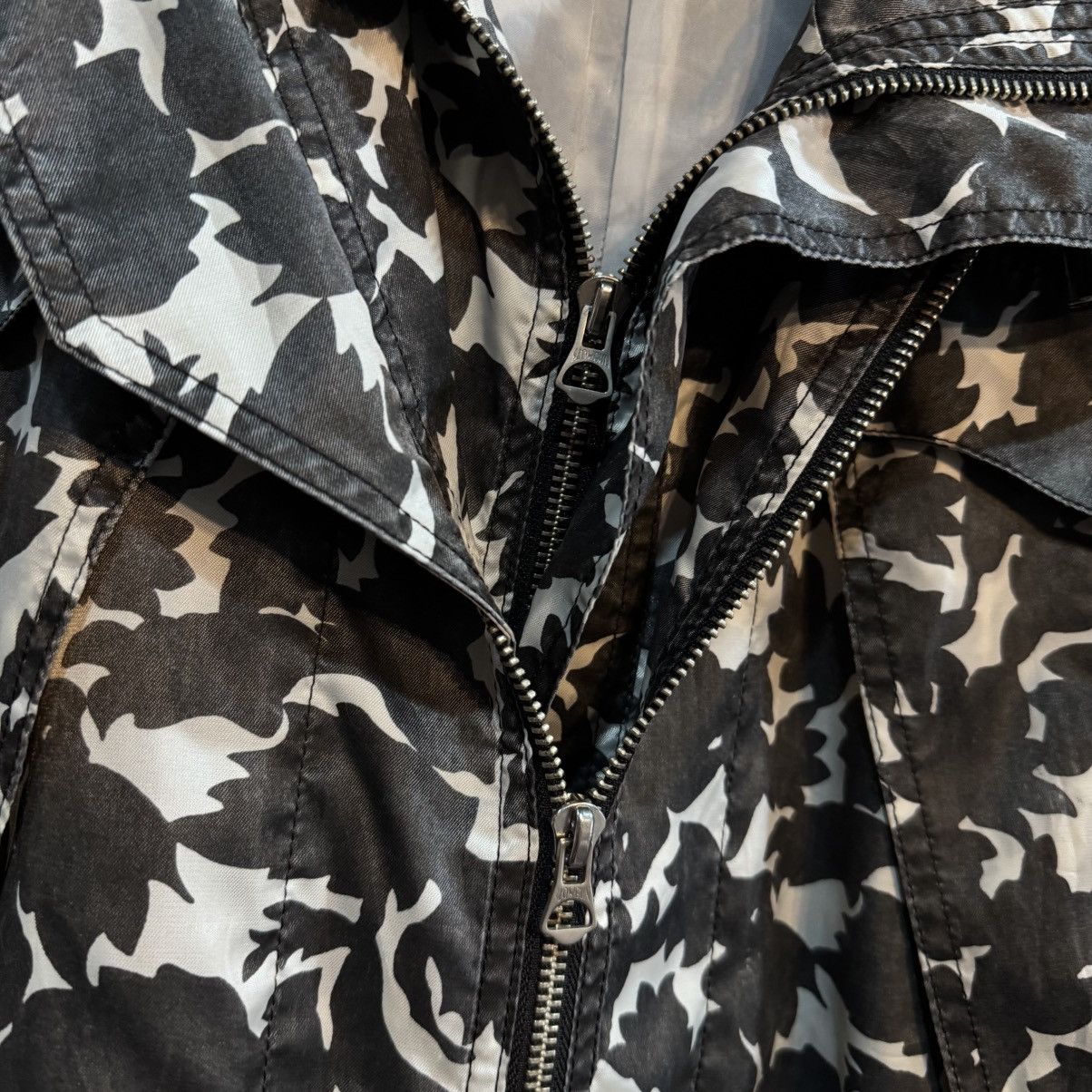 If Six Was Nine × Japanese Brand × Vintage 2000s Slowgun - Double Collar Leaf Design Light Jackets Size US M / EU 48-50 / 2 - 5 Thumbnail