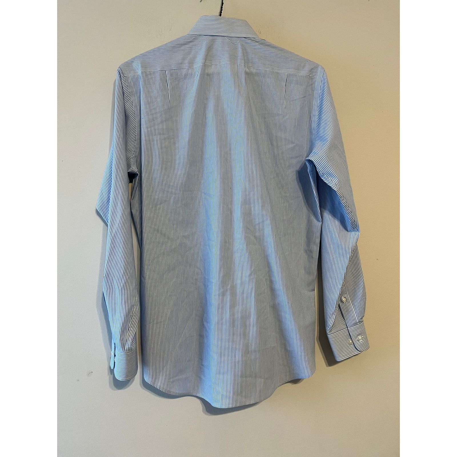 Marks & Spencer Marks & Spencer M&S Man blue stripe dress shirt size 15 Size US M / EU 48-50 / 2 - 5 Thumbnail
