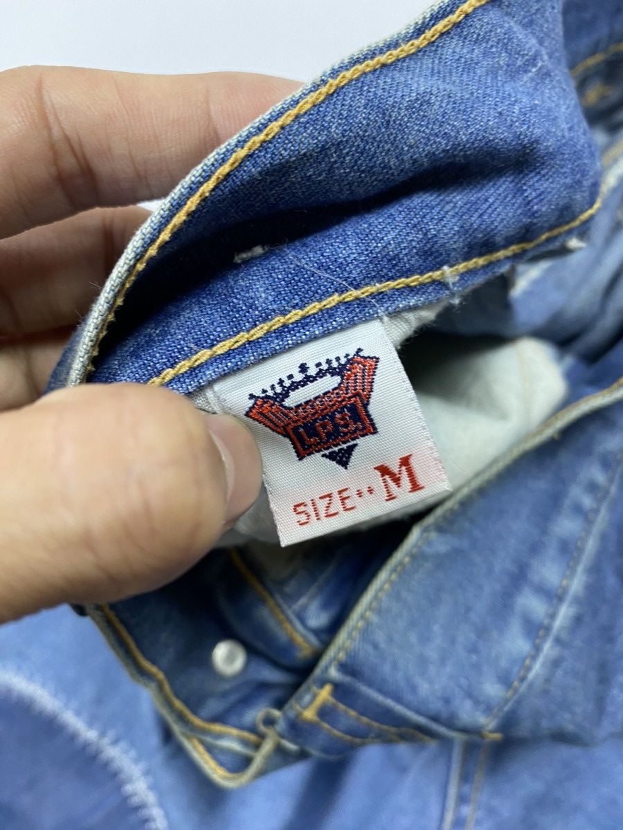 If Six Was Nine × Japanese Brand × Le Grande Bleu (L.G.B.) kapital style loose jeans pant lanpaoshyr japanese brand Size US 27 - 5 Thumbnail