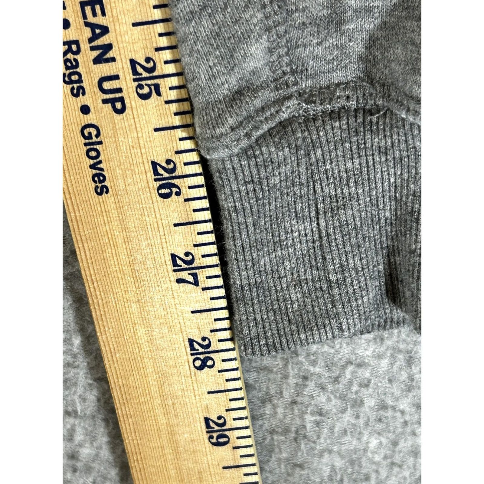 Vintage GOAT USA Jogger Pants Mens Medium Gray Fleece Pocket Zipper Waist Drawstring Athletic Casual Tapered Leg Gym Size US 31 - 4 Thumbnail