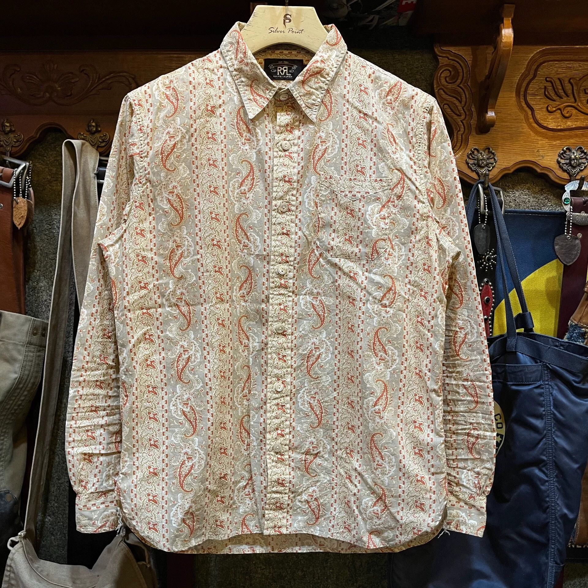 RRL Double RL Ralph Lauren Paisley Shirt