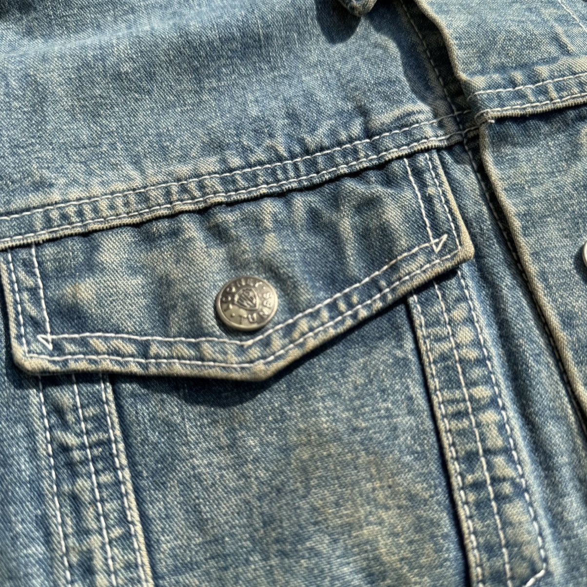 Warner Bros Warner bros Denim Jacket 1997 Size US XL / EU 56 / 4 - 5 Thumbnail