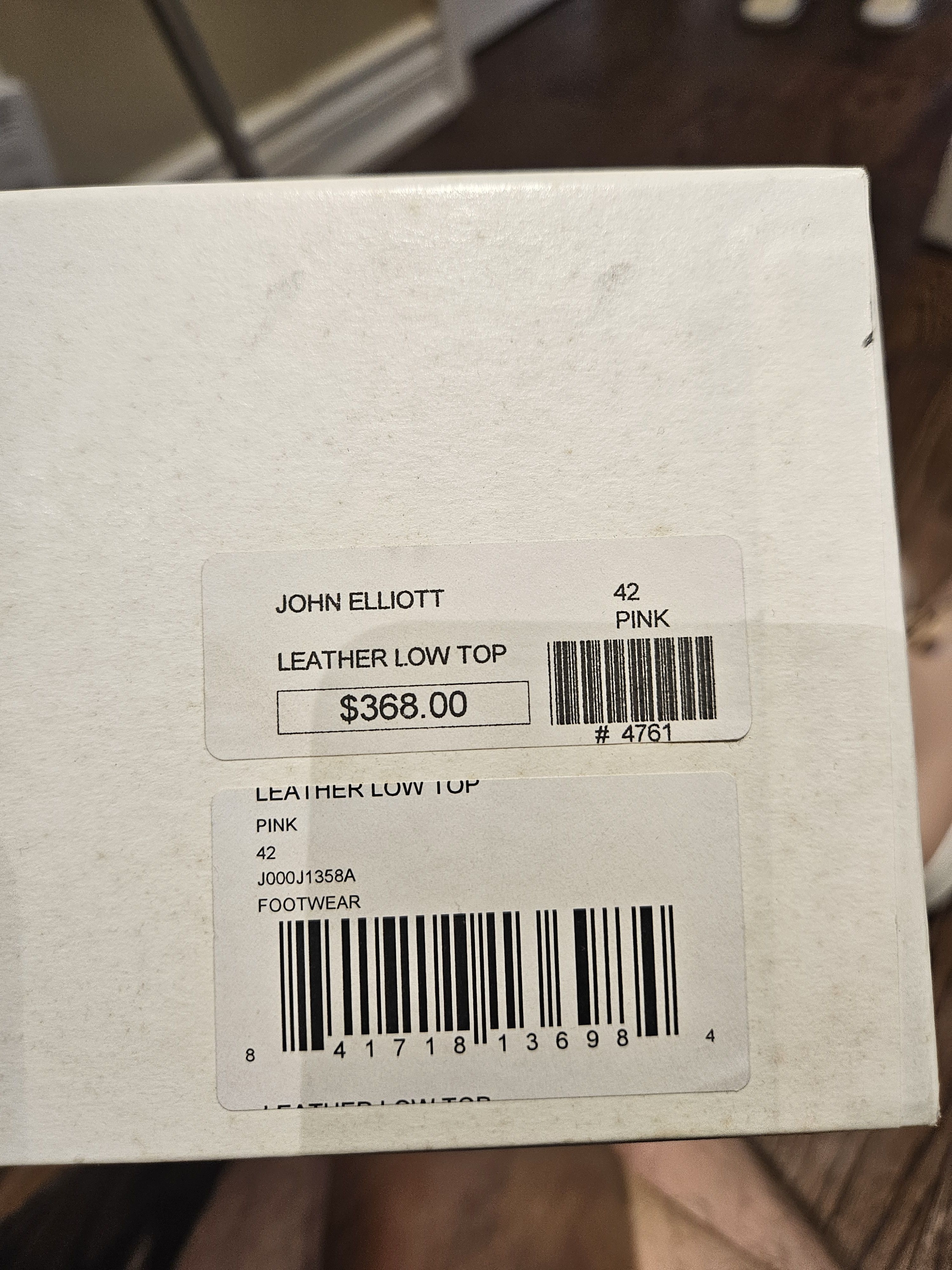 John Elliott (STORE CLOSURE 70%off) John Elliott Leather Low Pink (42) Size US 9 / EU 42 - 9 Thumbnail