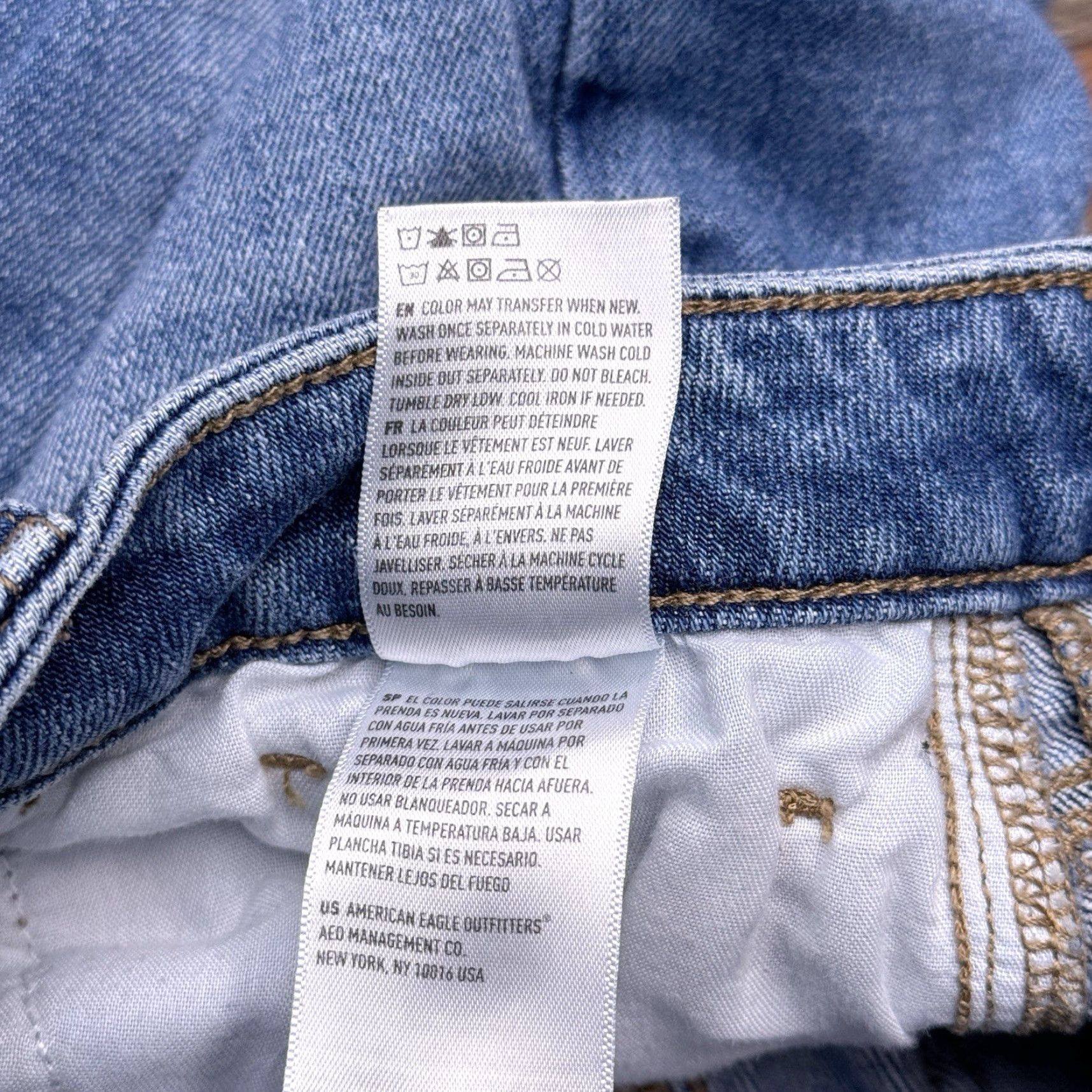 American Eagle Outfitters VINTAGE no - (removed) Size 25" / US 0 / IT 36 - 7 Thumbnail