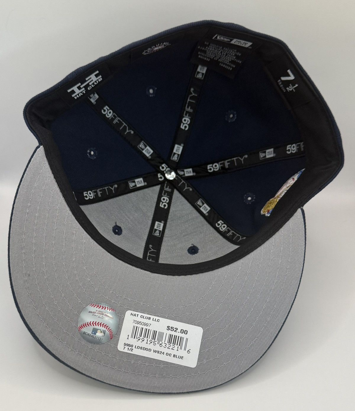 Hat Club Size 7 1/2 Hat Club LA Exclusive New Era 59Fifty Los Angeles Size ONE SIZE - 4 Thumbnail