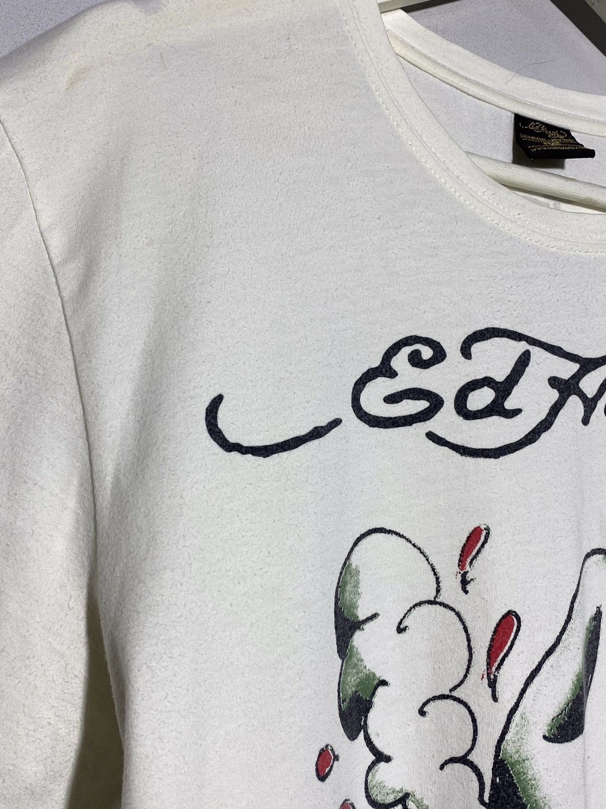 Christian Audigier × Ed Hardy Ed Hardy y2k hype streetwear style white t-shirt Size US XL / EU 56 / 4 - 4 Thumbnail
