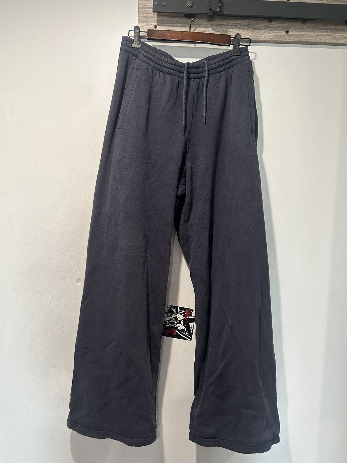 image of Balenciaga x Gap Yeezy Gap Sweatpants Navy M, Men's (Size 32)