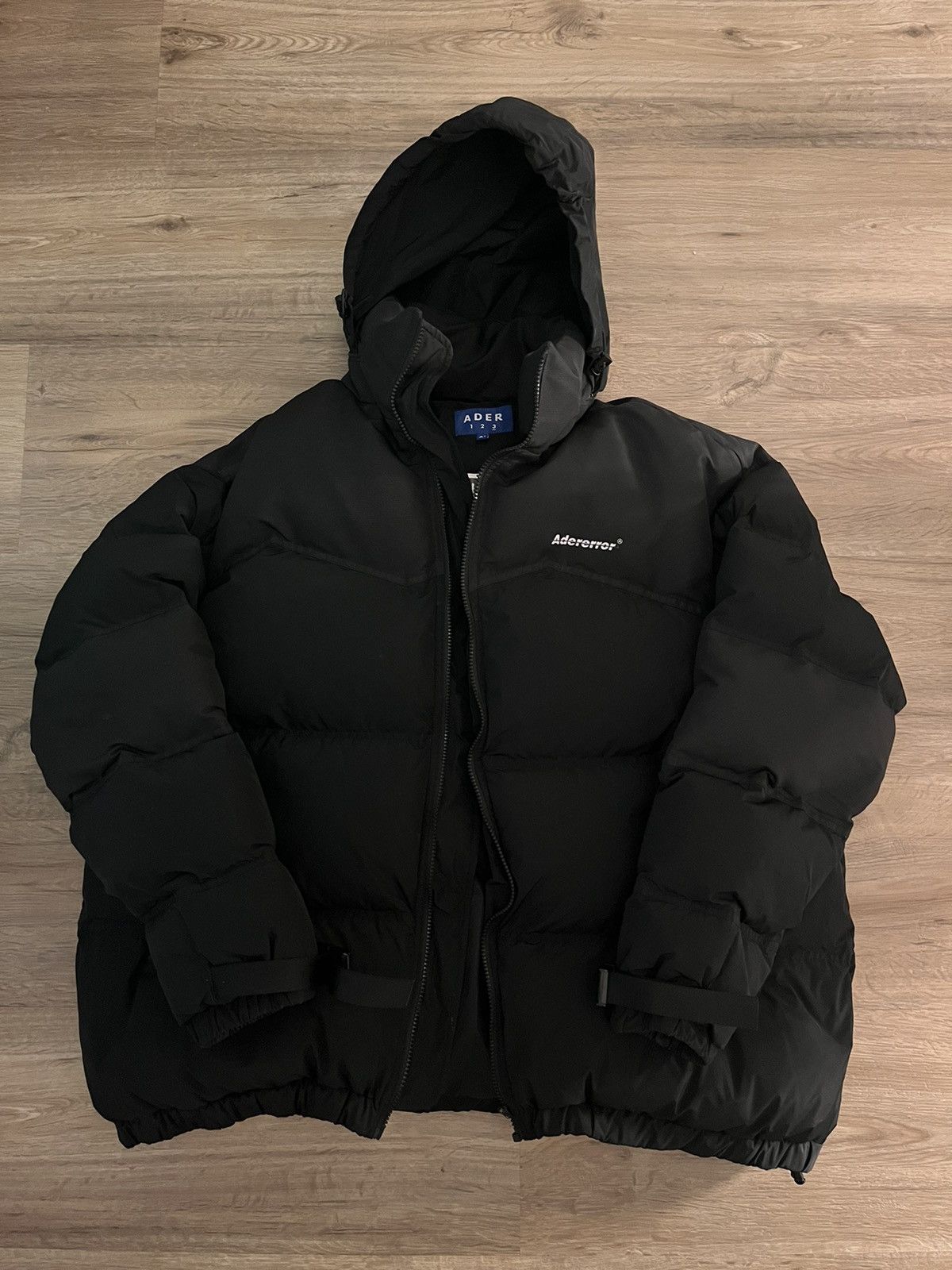 image of Ader Error Puffer Winter Jacke Fw19 in Black, Men's (Size Medium)
