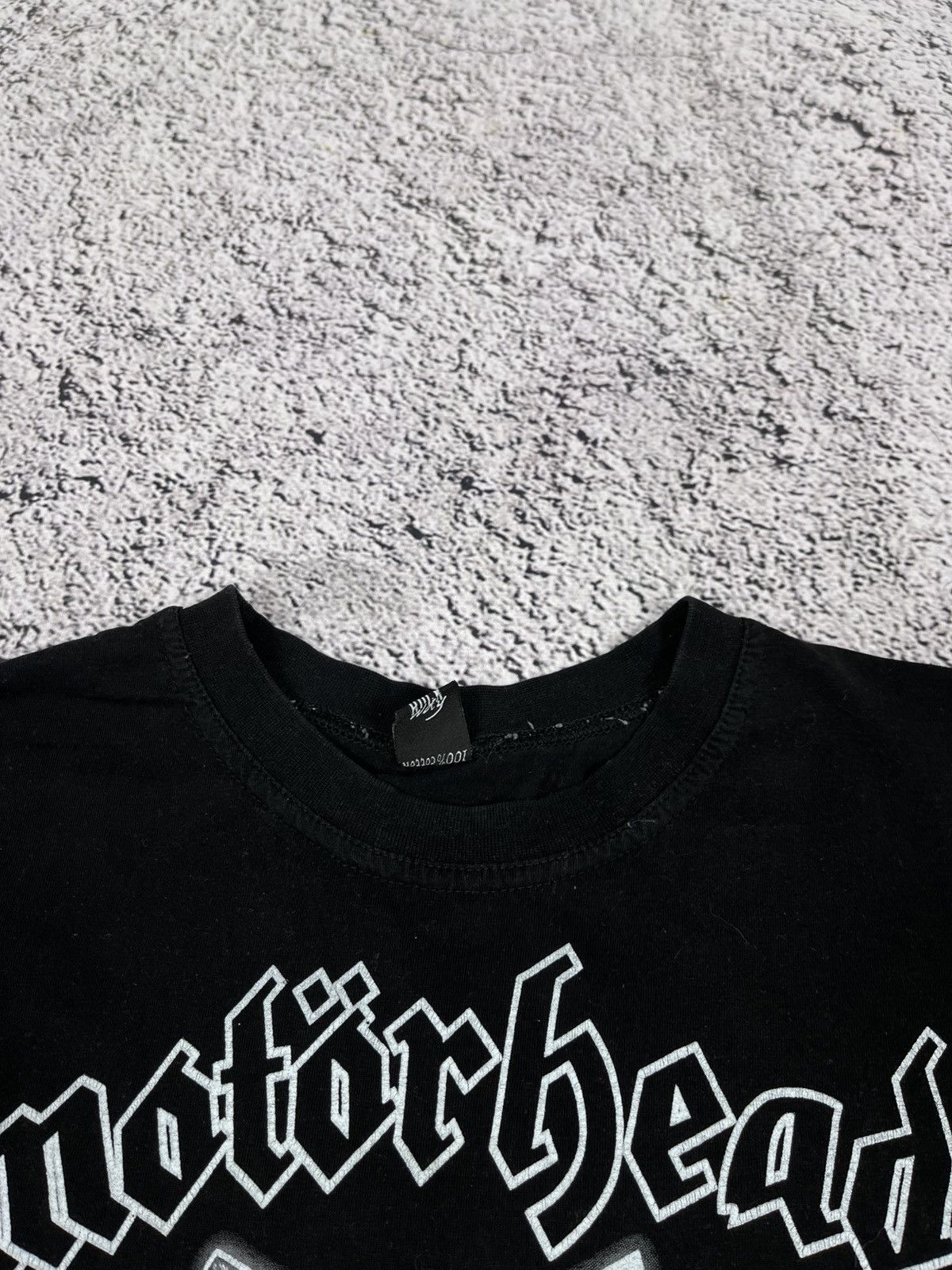 Vintage Vintage Motörhead logo band tee size L Size US L / EU 52-54 / 3 - 8 Thumbnail