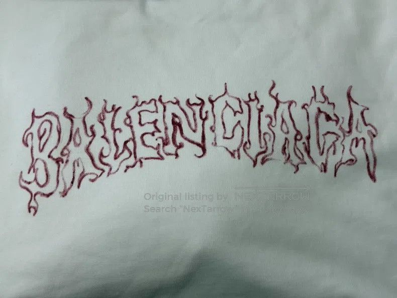 Balenciaga Balenciaga Letter printed hooded zip-up long-sleeve white Size US M / EU 48-50 / 2 - 3 Thumbnail