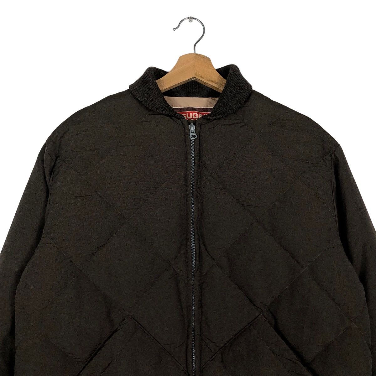 Sugar Cane 🔥80’s Vintage Duck Canvas Down Puffer Jacket Sugar Cane Size US M / EU 48-50 / 2 - 2 Thumbnail
