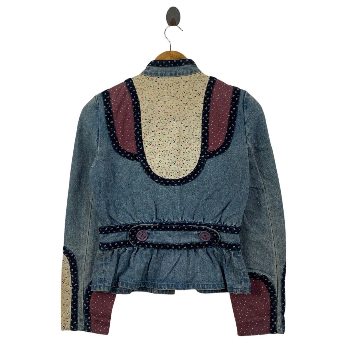 Marc Jacobs MARC JACOBS United States Brand Patchwork Style Jeans Jacket Size S / US 4 / IT 40 - 2 Thumbnail