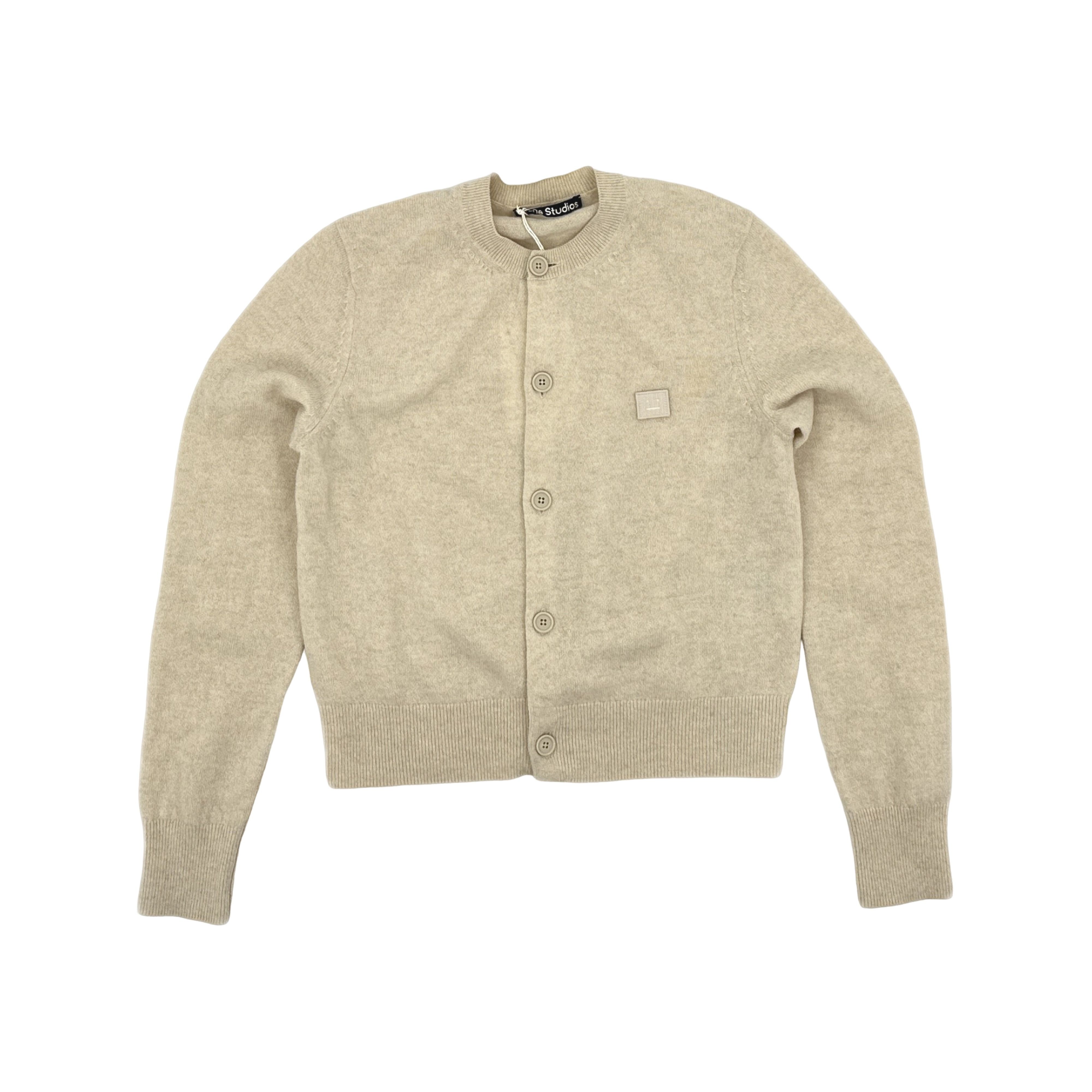 Acne Studios Acne Studios Logo Applique Wool Cardigan M Size US M / EU 48-50 / 2 - 1 Thumbnail