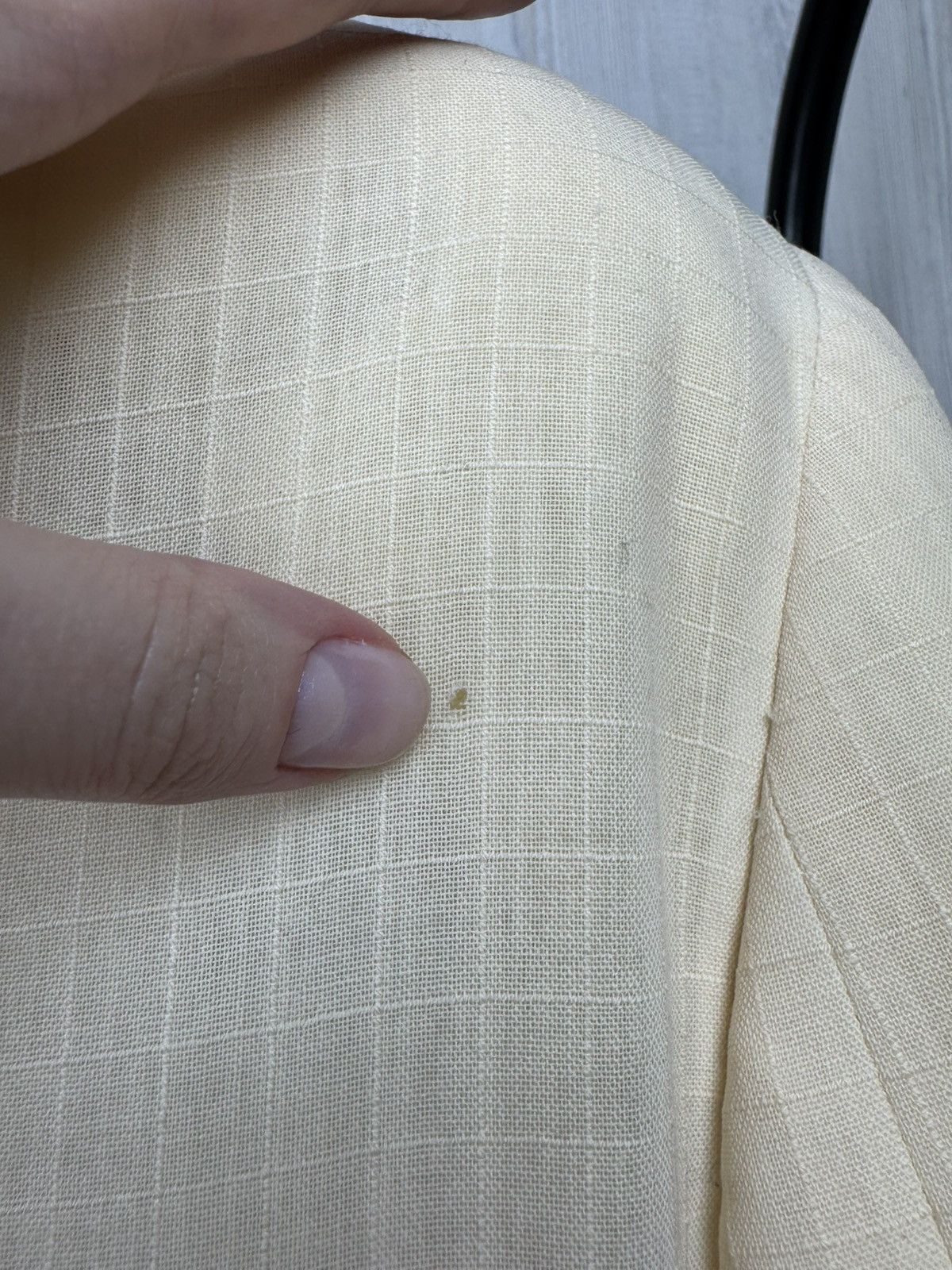 Versace Versus Versace yellow wool 4 buttons made in Italy blazer Size 42R - 9 Thumbnail