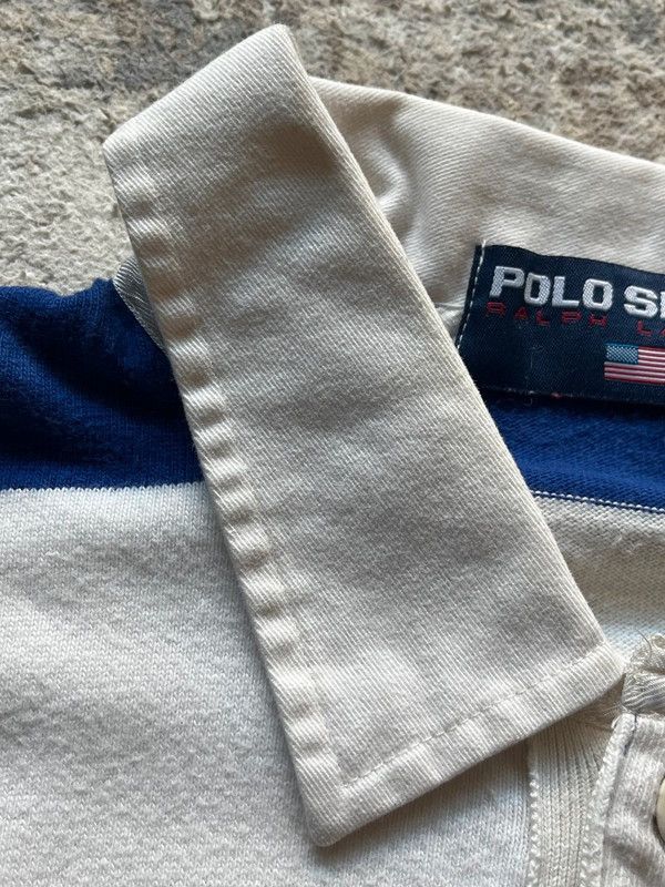 Polo Ralph Lauren Ralph Lauren Polo Sport P. Badge Sz L 1990s Size US L / EU 52-54 / 3 - 9 Thumbnail