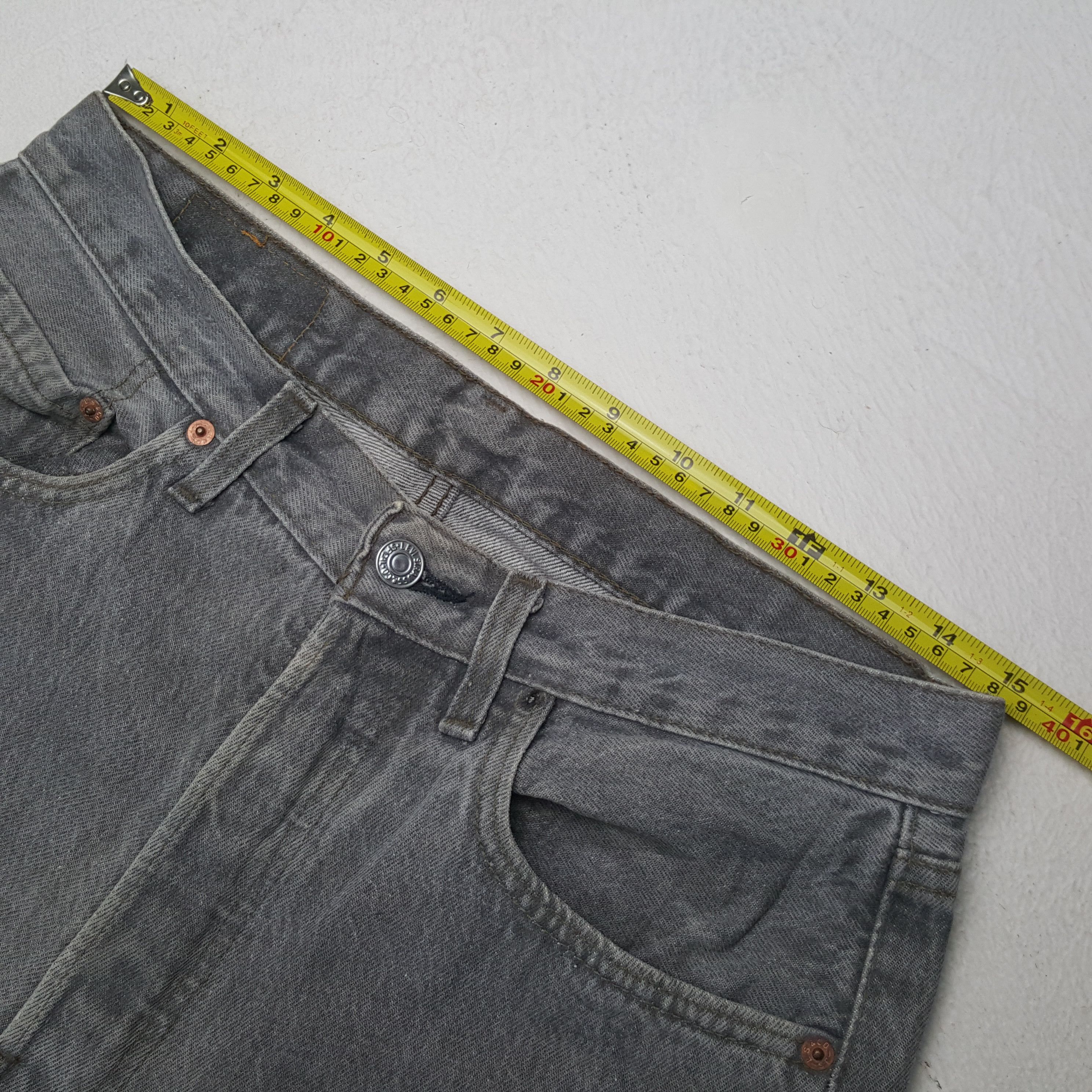 Levi's Levis 501 Made in USA Gray Jeans RR10 Size US 30 / EU 46 - 7 Thumbnail