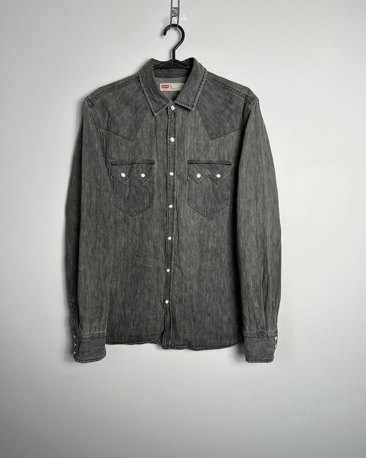 Levi's Shirt Levi’s Grey Vintage Red Tab Size US M / EU 48-50 / 2 - 1 Thumbnail