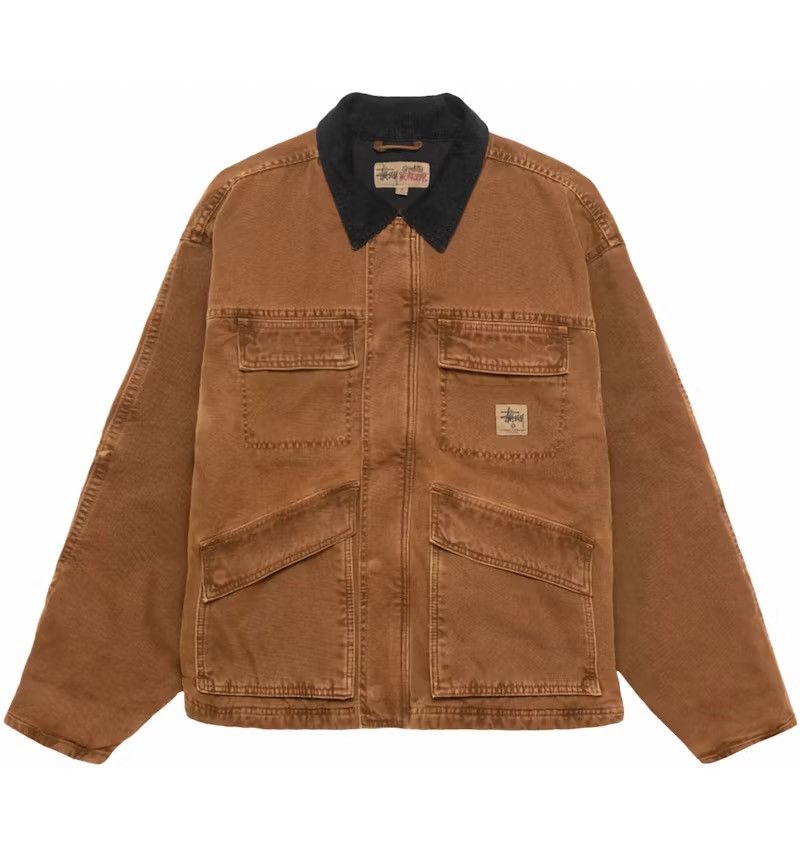 Stussy Stussy Washed Canvas Shop Jacket Size US S / EU 44-46 / 1 - 1 Thumbnail