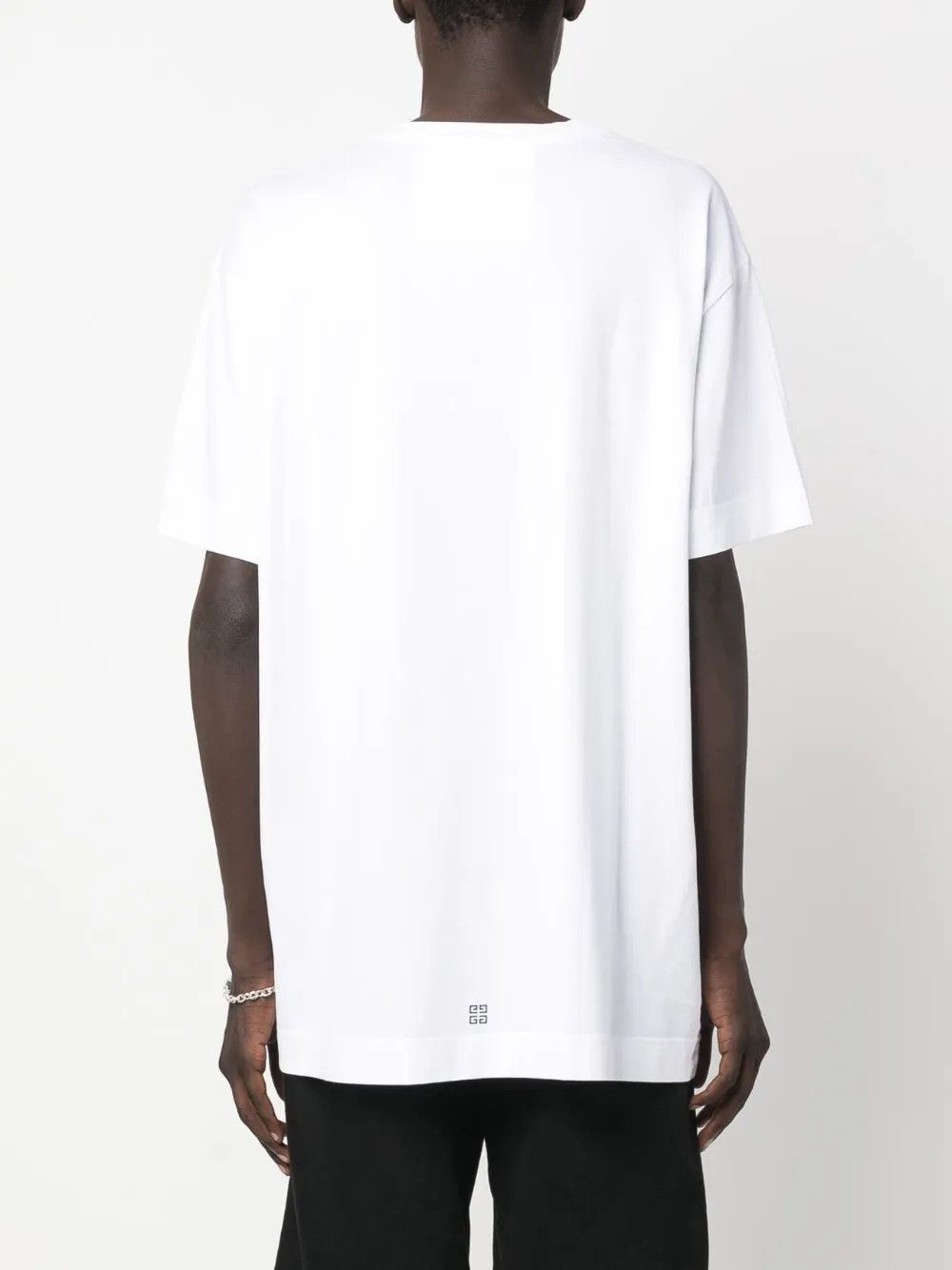 Givenchy o1w1db10325 Oversized Fit T-Shirt in White Size US M / EU 48-50 / 2 - 4 Thumbnail