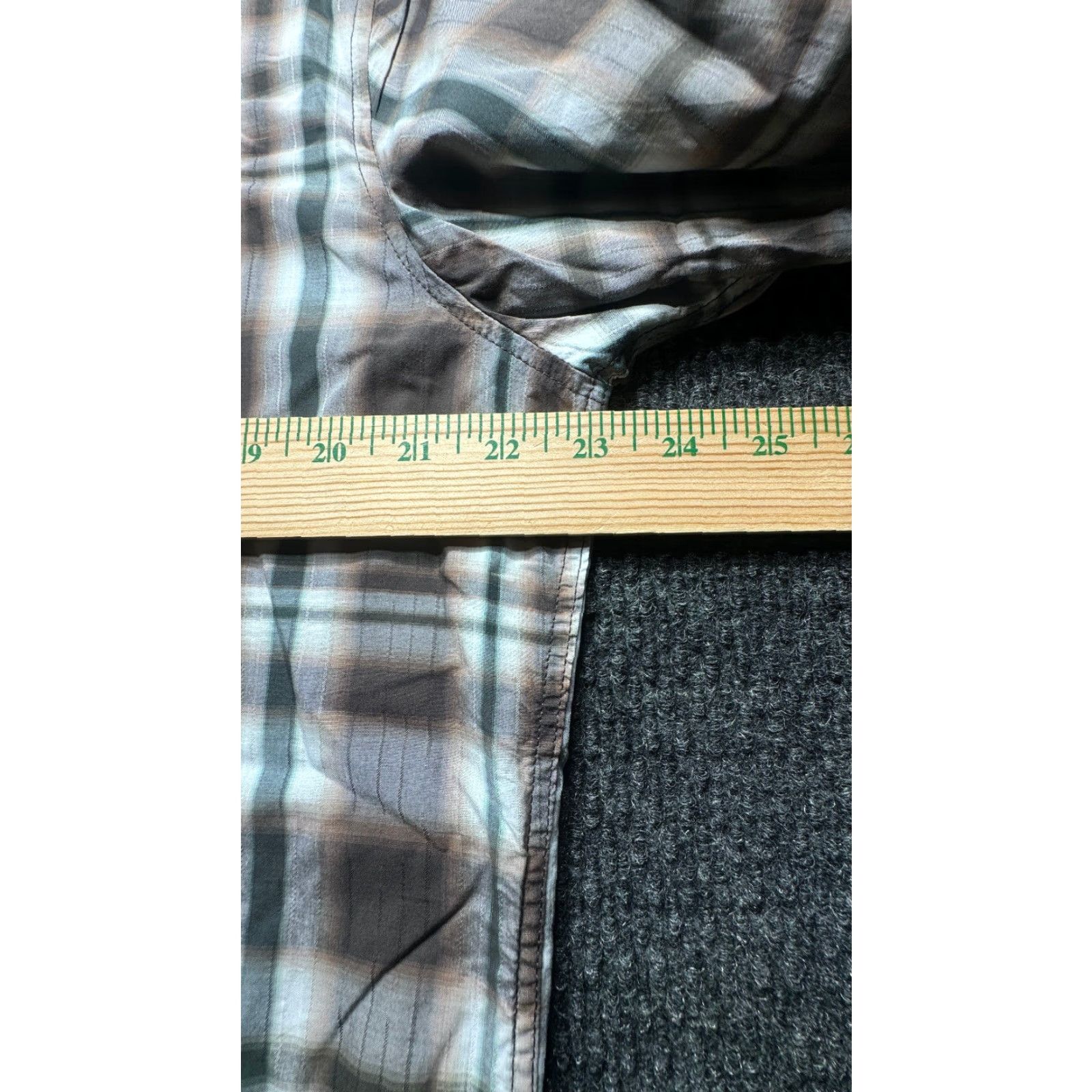 Vintage VINTAGE 7 Diamonds Long Sleeve Button-Up Mens XL Western Plaid 100% Cotton Shirt 1674 Size US XL / EU 56 / 4 - 4 Thumbnail