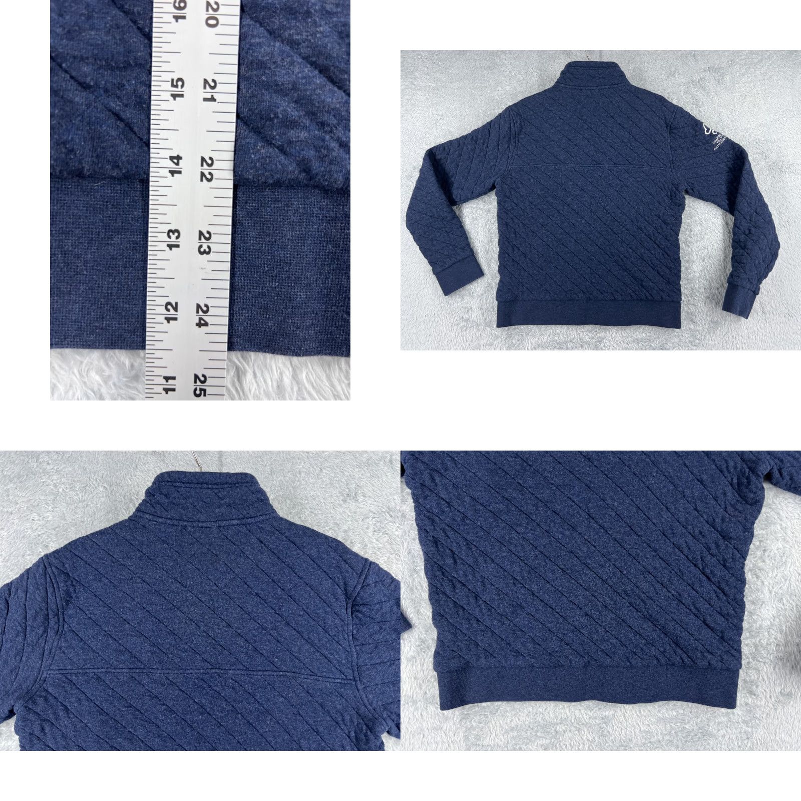 Patagonia Patagonia Sweater Adult Small Blue 3 Button Pocket Quilted Cotton Blend Hike Size US S / EU 44-46 / 1 - 9 Thumbnail
