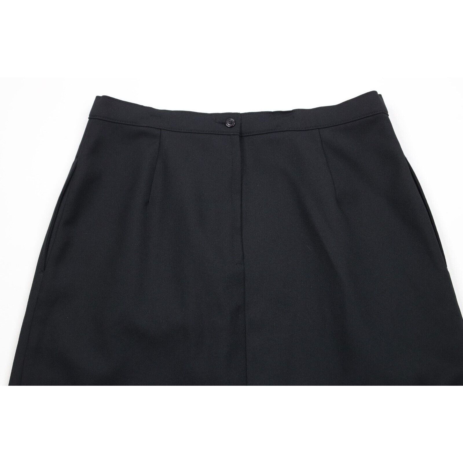 Vintage Vintage 90s Streetwear Blank Knit Long Skirt Businesscore Size 36" / US 14 / IT 50 - 10 Thumbnail