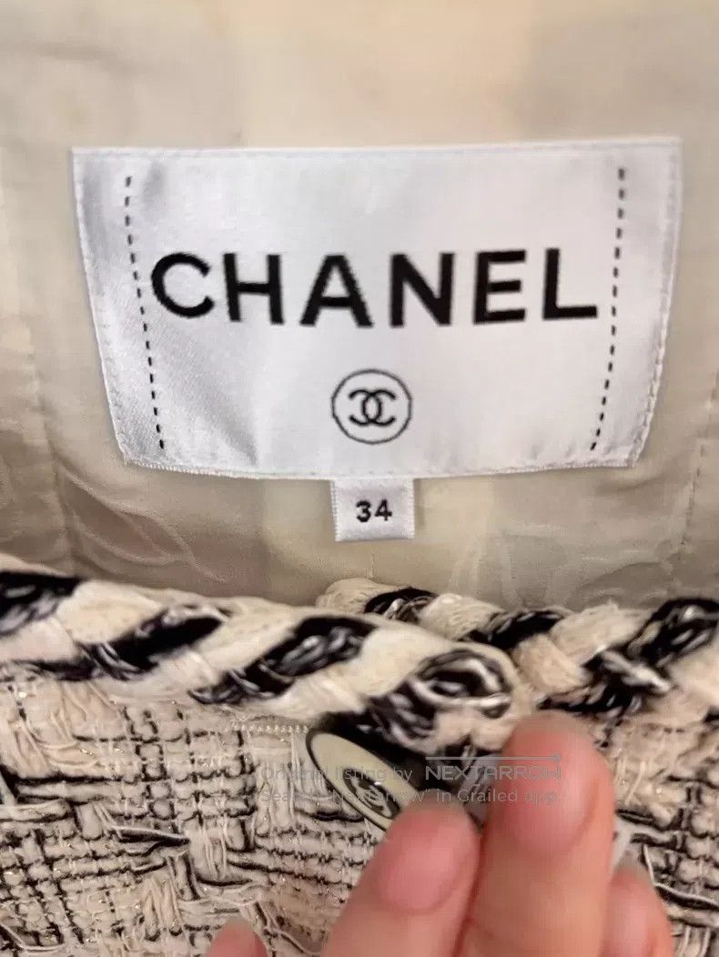Chanel Chanel Waterfall jacket Size XXS / US 00 / IT 34 - 2 Thumbnail