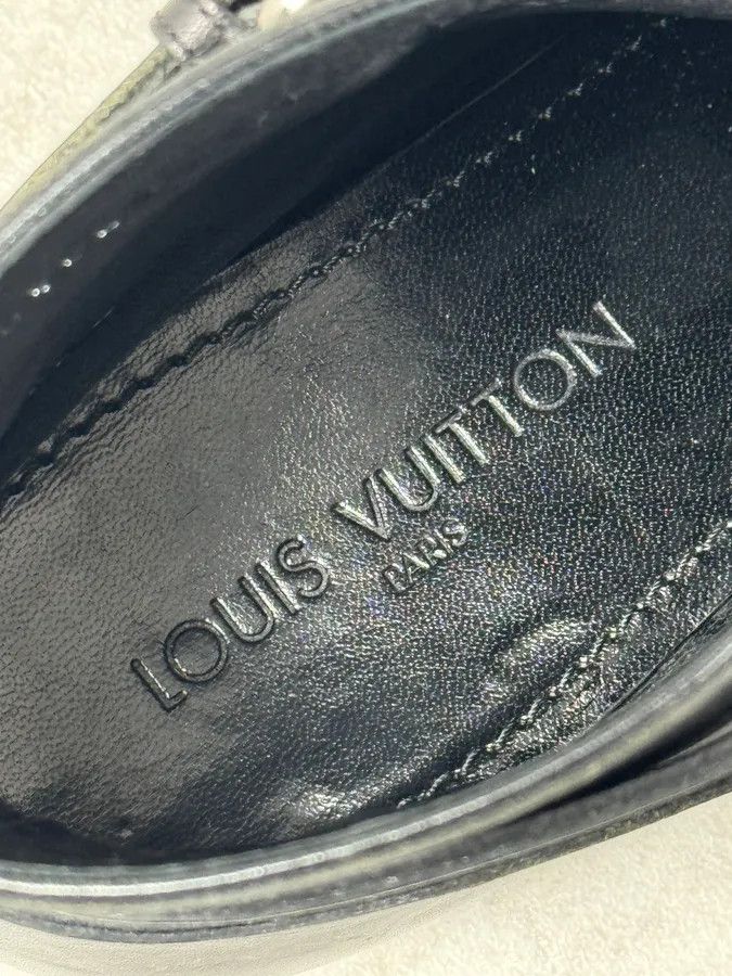 Louis Vuitton Louis Vuitton Black Leather Ankle Boots Size US 8.5 / EU 41-42 - 6 Thumbnail