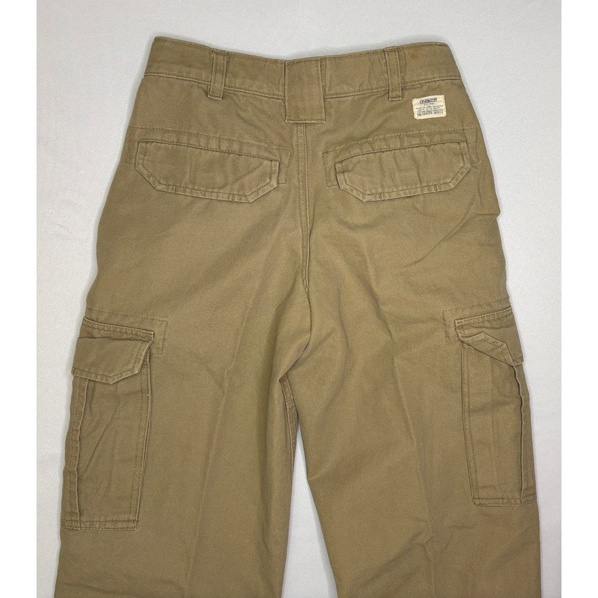 Oshkosh OSHKOSH Boy's Adjustable Waist Cargo Pants | Boy's Size 8 Size US 26 / EU 42 - 5 Thumbnail