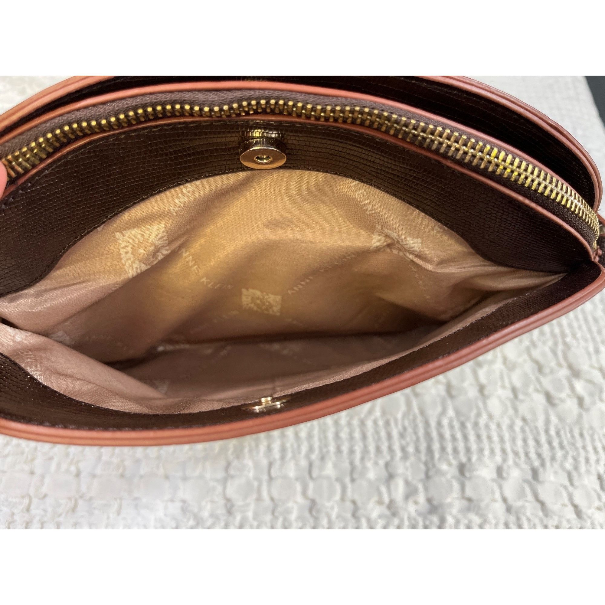 Anne Klein Anne Klein Women's Brown Purse/Crossbody W/ Card Holder SKU Size ONE SIZE - 8 Thumbnail