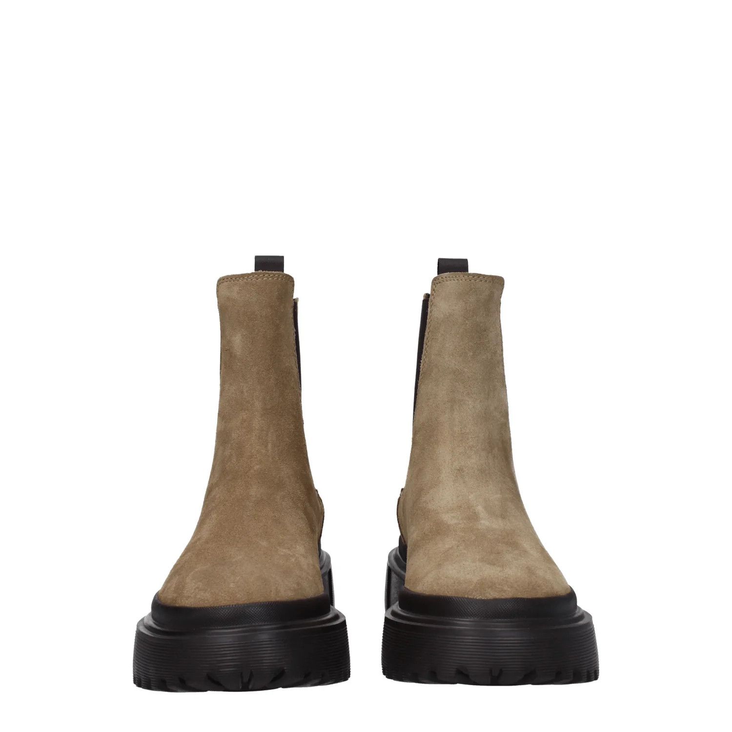 Hogan ob1o1e1124 Suede Ankle Boots in Brown Size US 5 / IT 35 - 3 Thumbnail