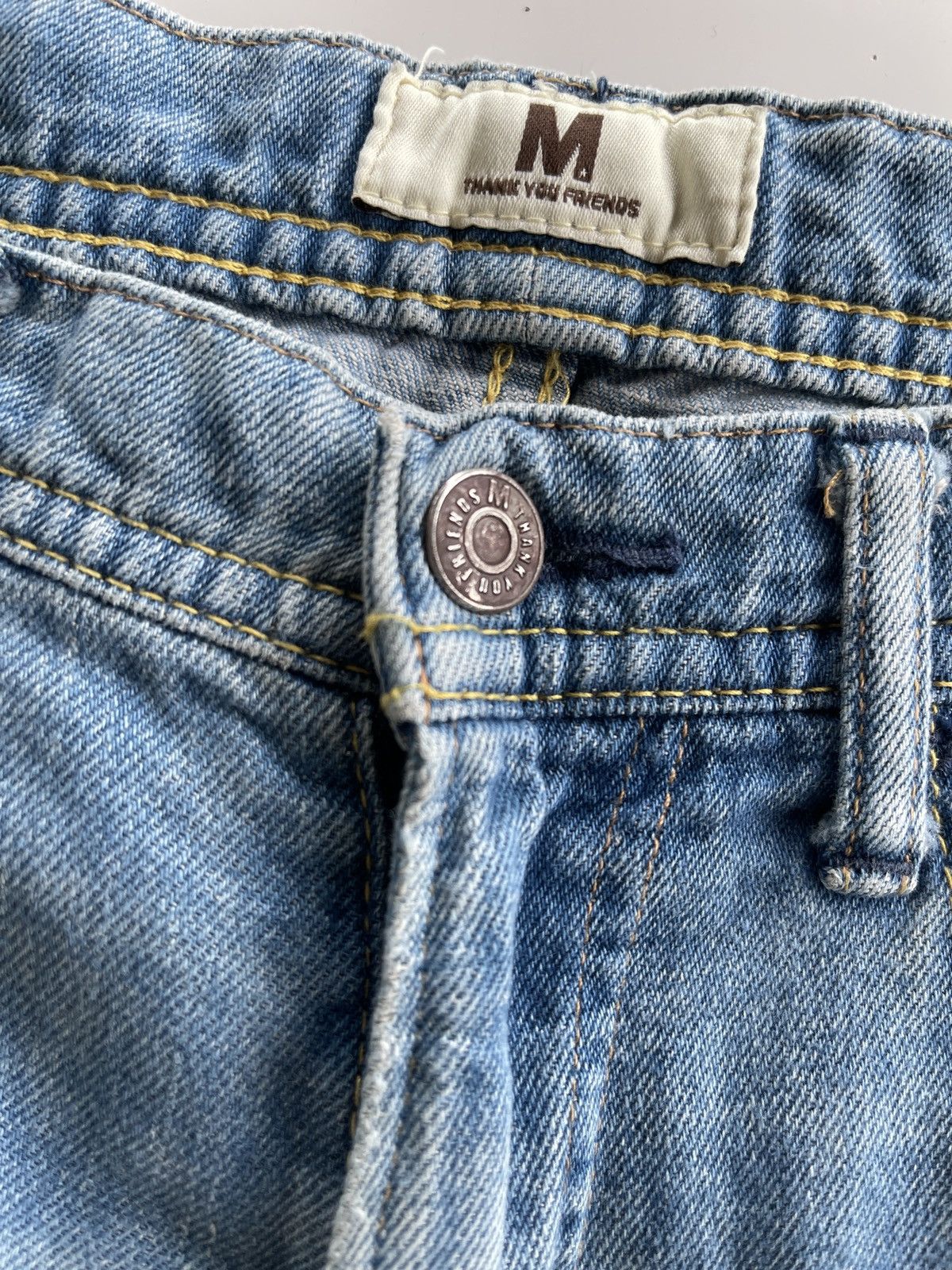 Japanese Brand M-2009 Distressed Denim Japan Size US 32 / EU 48 - 12 Thumbnail
