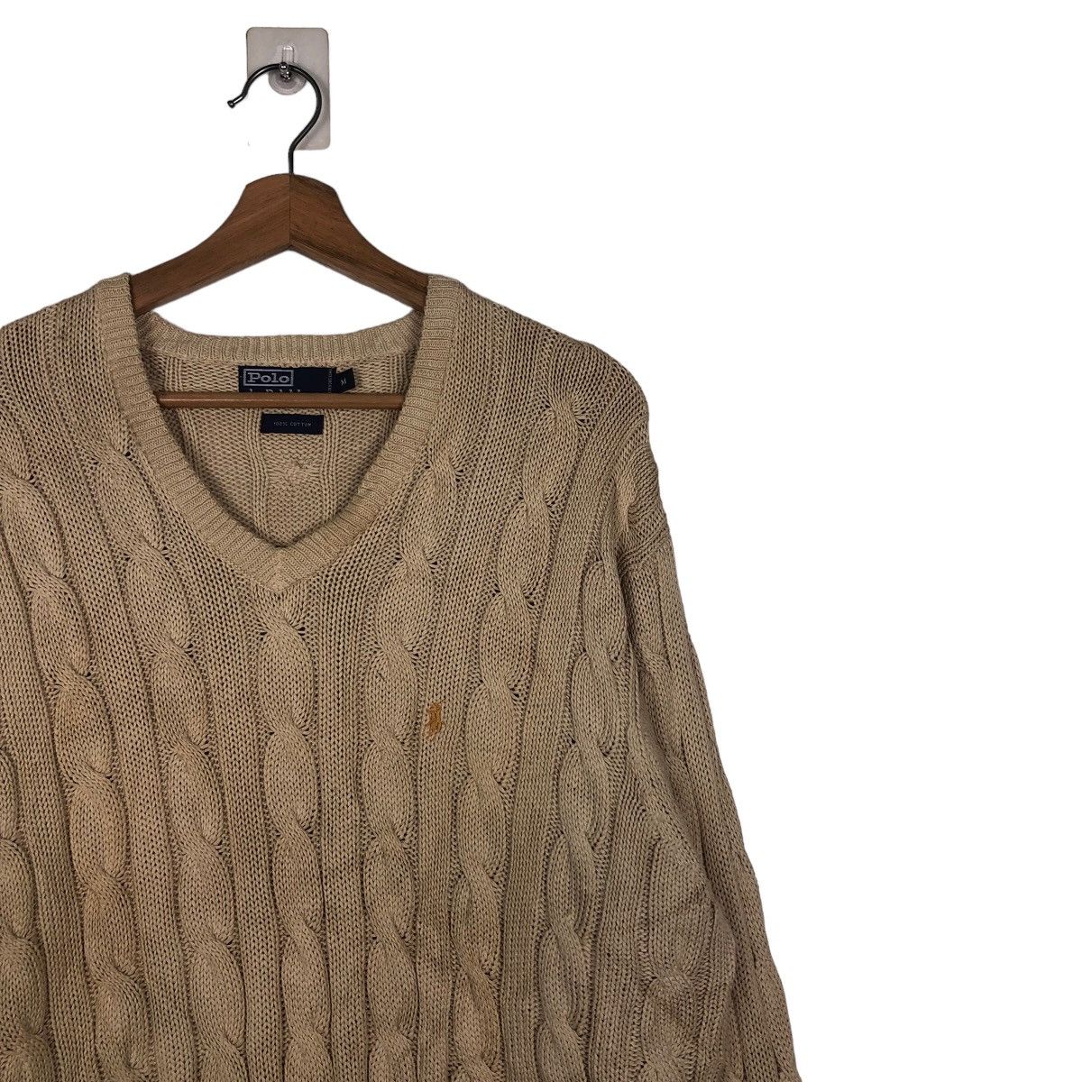 Polo Ralph Lauren 🔥Vintage Knit Sweatshirt Cardigan Polo Ralph Lauren Size US M / EU 48-50 / 2 - 7 Thumbnail