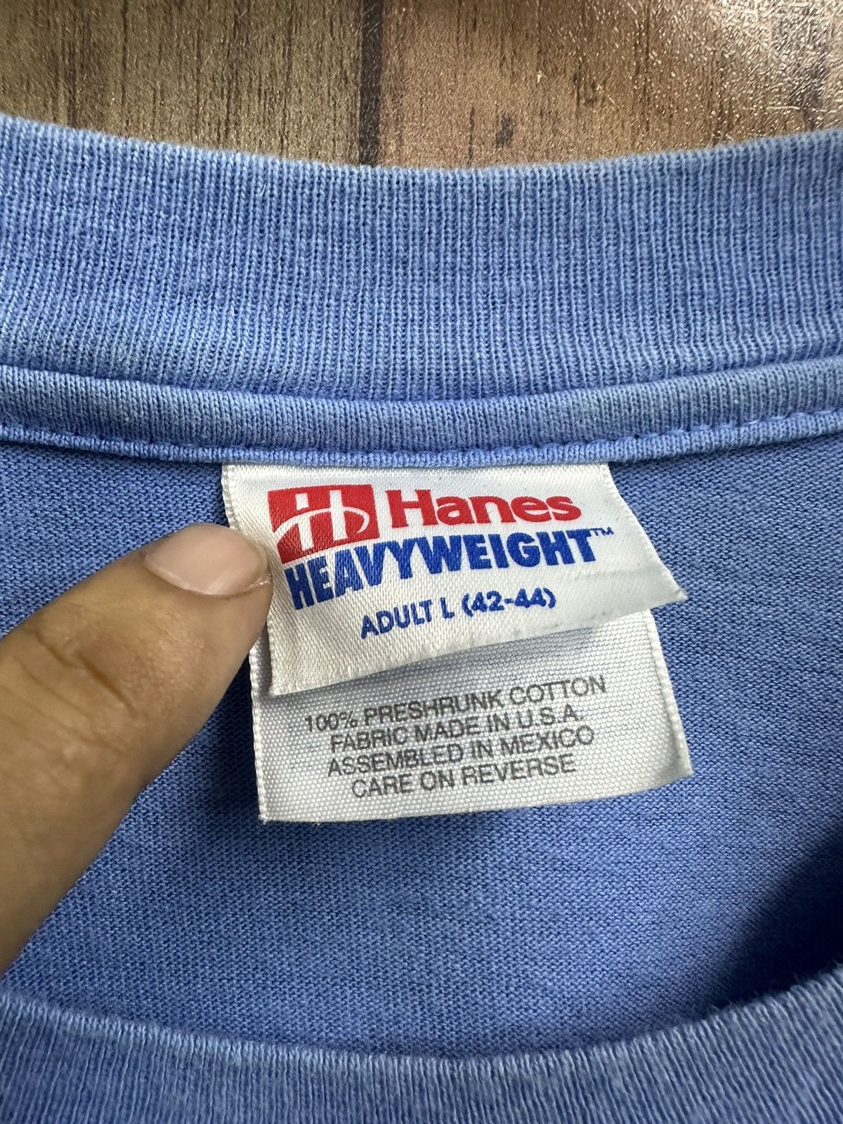 Hanes Vintage Hanes Las Vegas 90s Tshirt A250 Size US M / EU 48-50 / 2 - 6 Thumbnail
