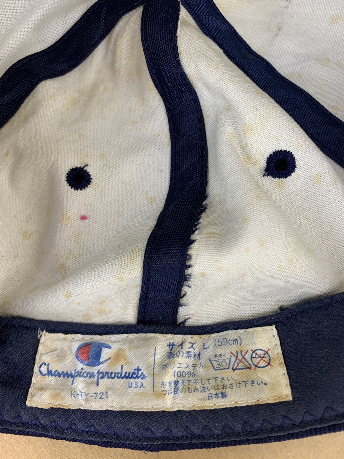 Champion 90s Champion Product Usa Adjustable Zip Cap Embroidery Logo Size ONE SIZE - 6 Thumbnail