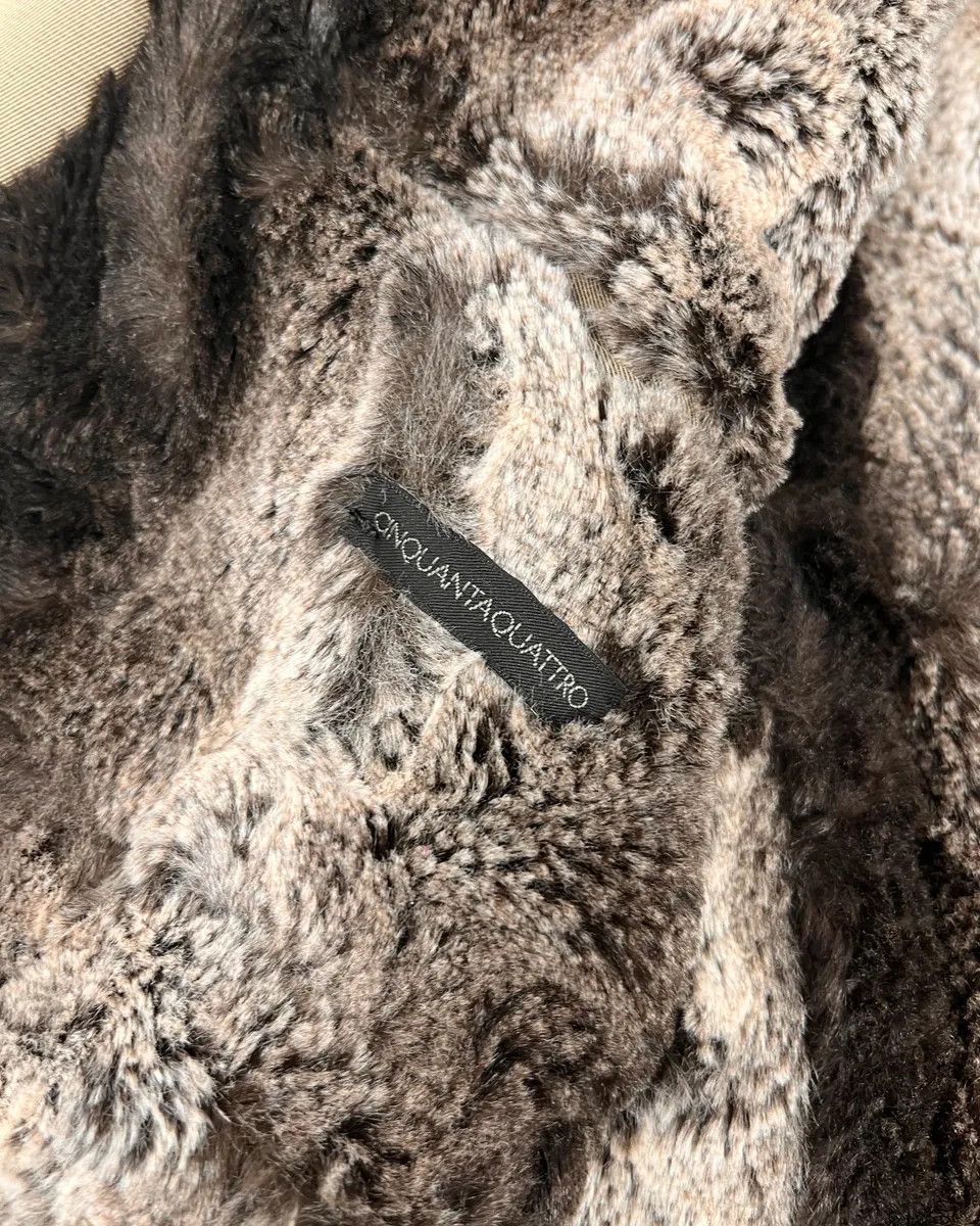 Daniele Alessandrini Daniele Alessandrini Beige Faux Fur Cozy Coat Size US L / EU 52-54 / 3 - 10 Thumbnail
