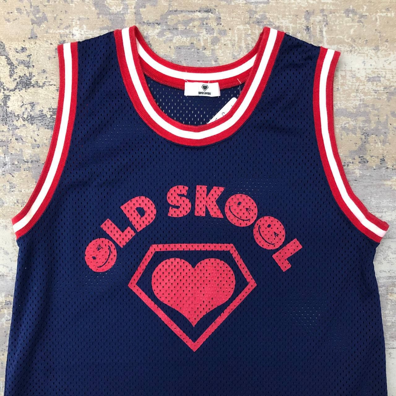 Japanese Brand T430 OLD SKOOL x SUPER LOVERS BASKETBALL JERSEY Size US S / EU 44-46 / 1 - 3 Thumbnail