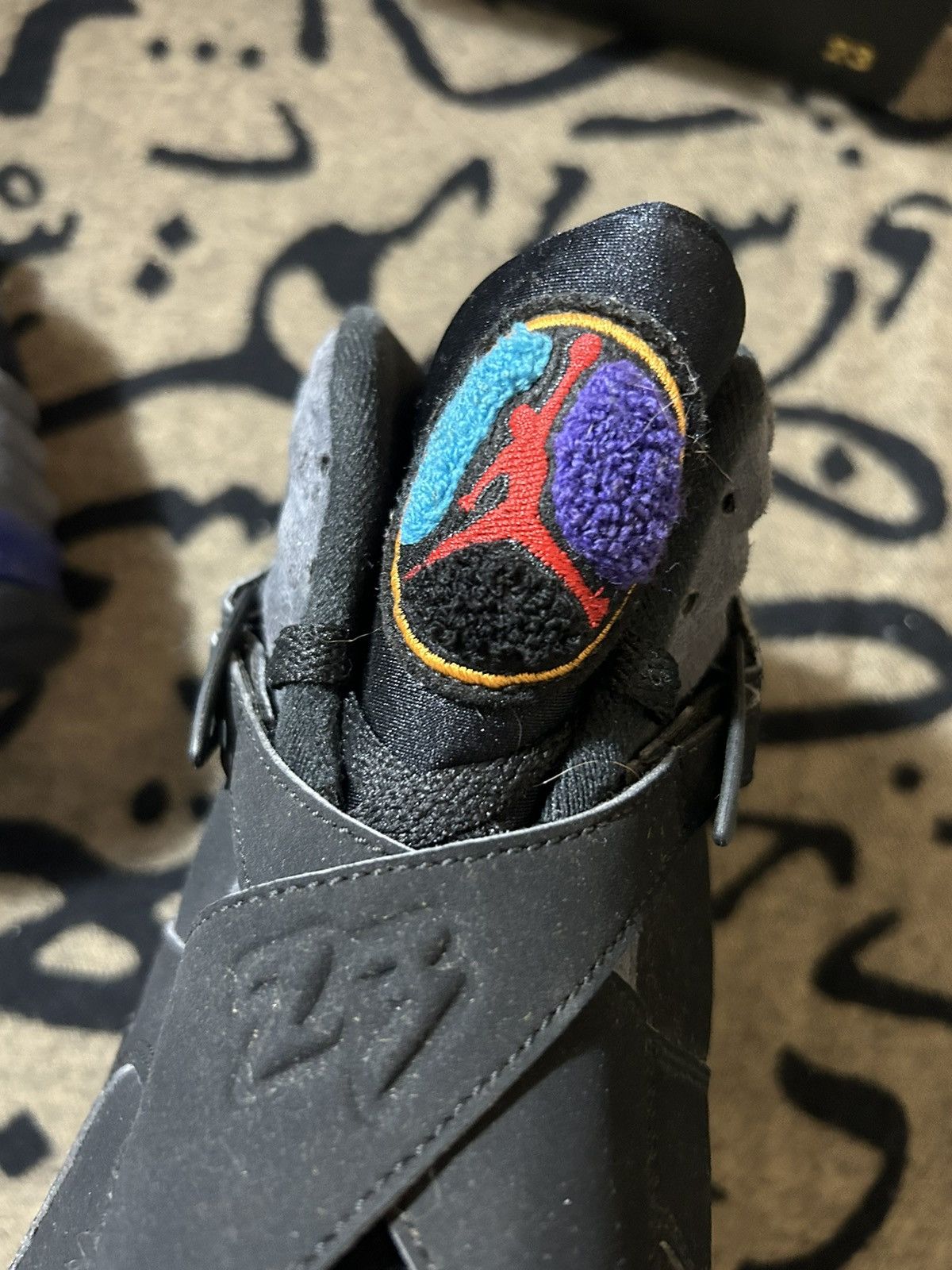 Jordan Brand × Nike 2015 Aqua Air Jordan Viii 8 Size US 11.5 / EU 44-45 - 9 Thumbnail