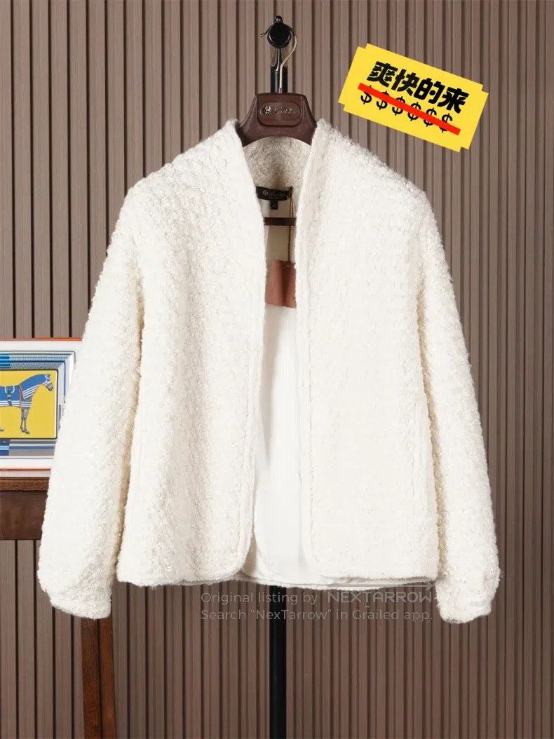 Loro Piana Loro Piana 2025SS Cashmere Blended Tweed Jacket Cardigan, Size XS / US 0-2 / IT 36-38 - 1 Thumbnail