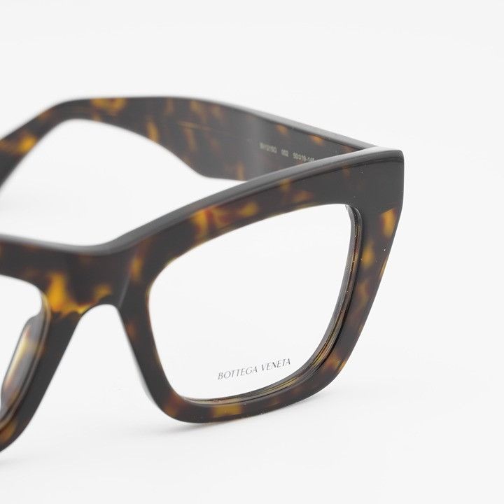 Bottega Veneta Bottega Veneta BV1215O 002 Eyeglasses Havana 50mm Cat Eye Size ONE SIZE - 8 Thumbnail