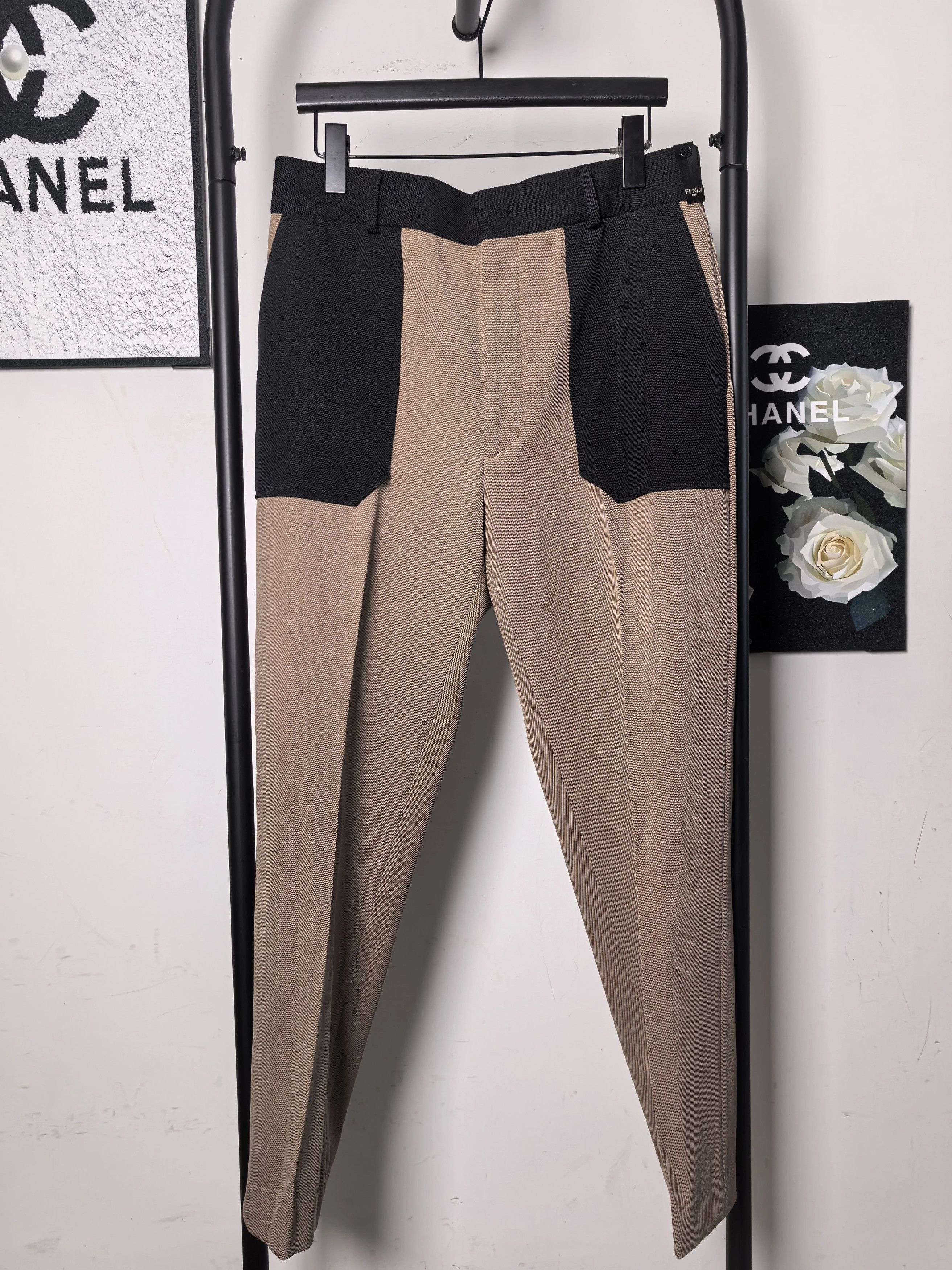 Fendi Fendi High End Wool Trousers 99 New (Authenticated) Size US 30 / EU 46 - 1 Thumbnail