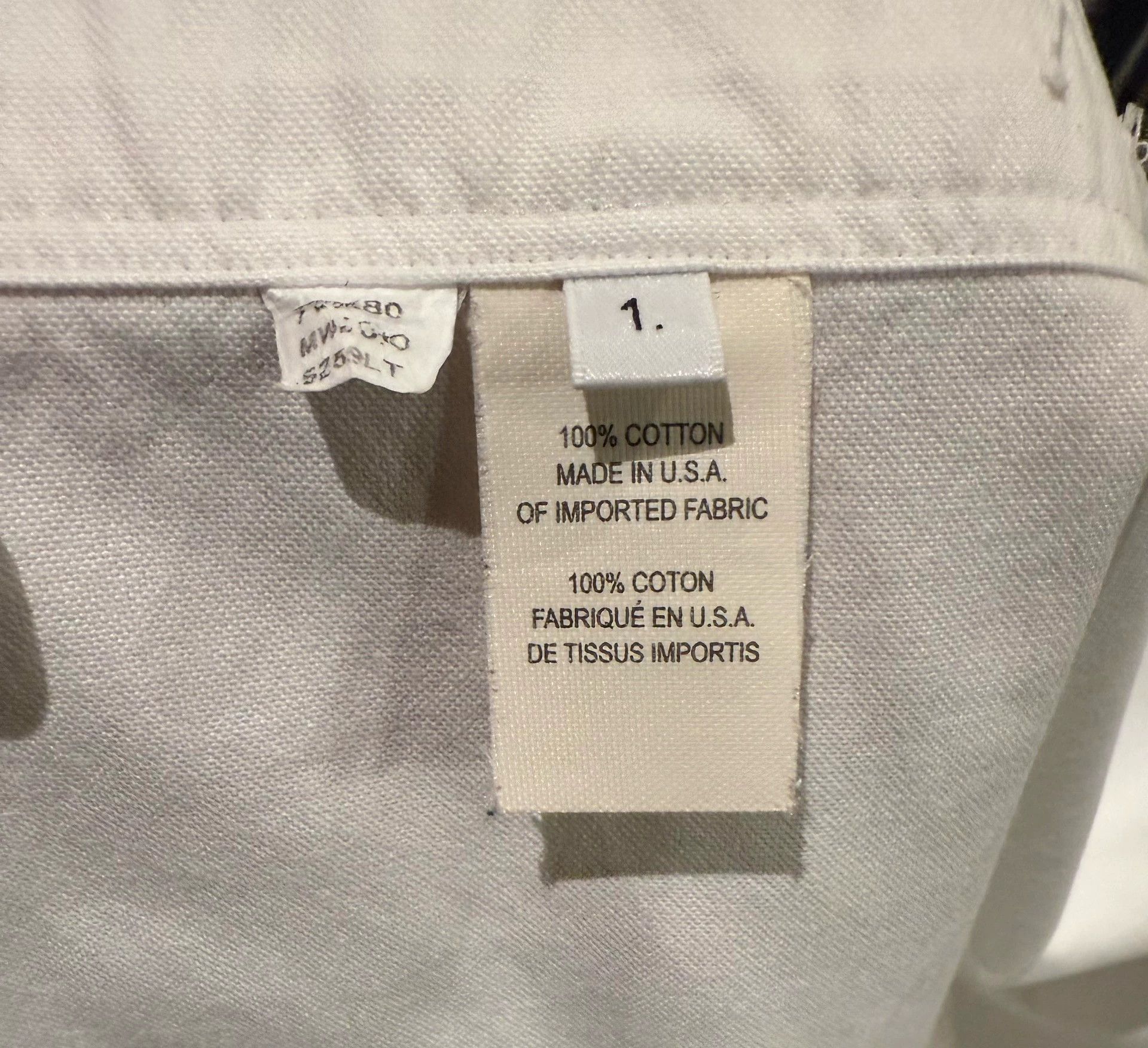 Thom Browne Thom Browne 3-Color Placket Oxford Shirt Size 1 White Size US S / EU 44-46 / 1 - 5 Thumbnail