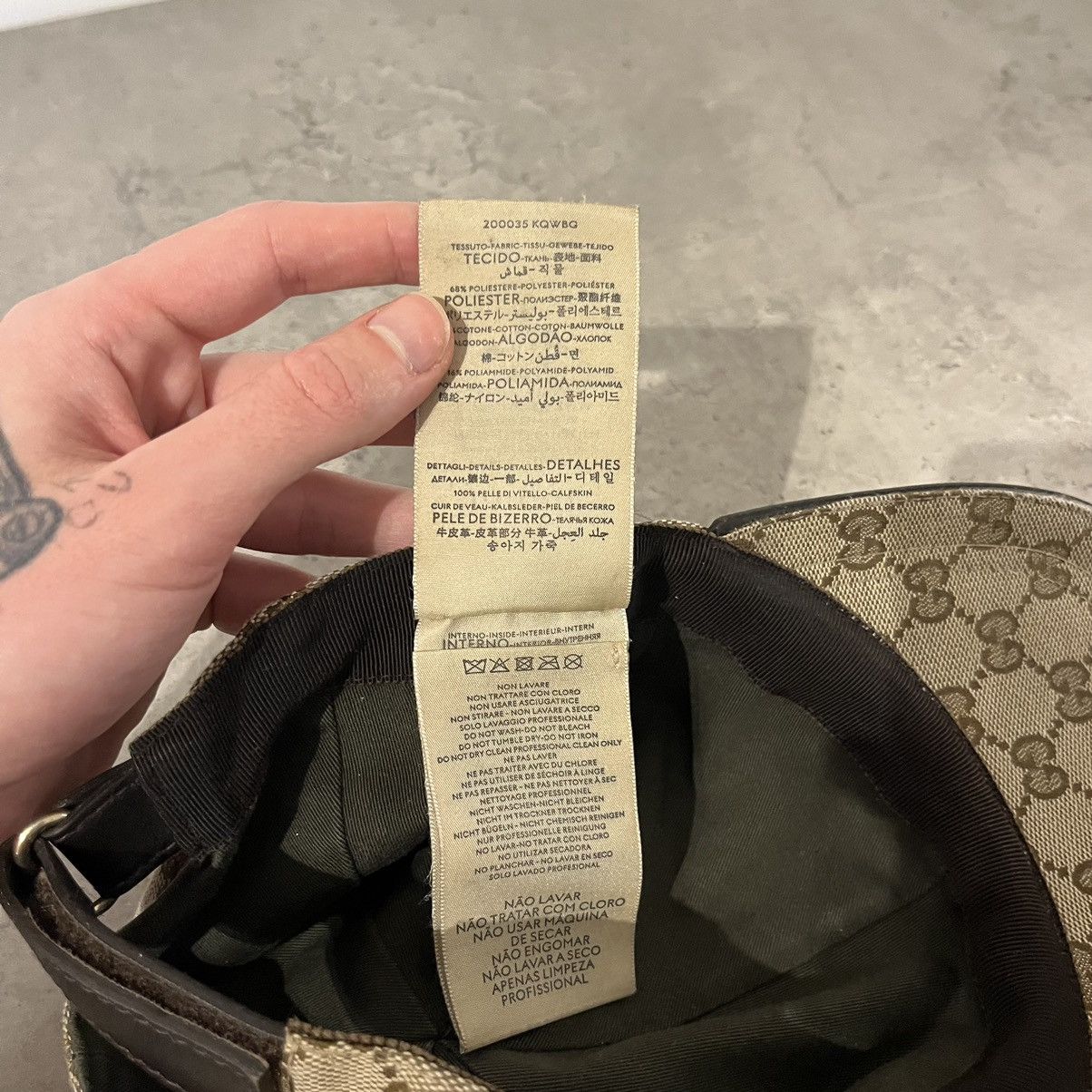 Gucci GUCCI Monogram Cap Size ONE SIZE - 5 Thumbnail