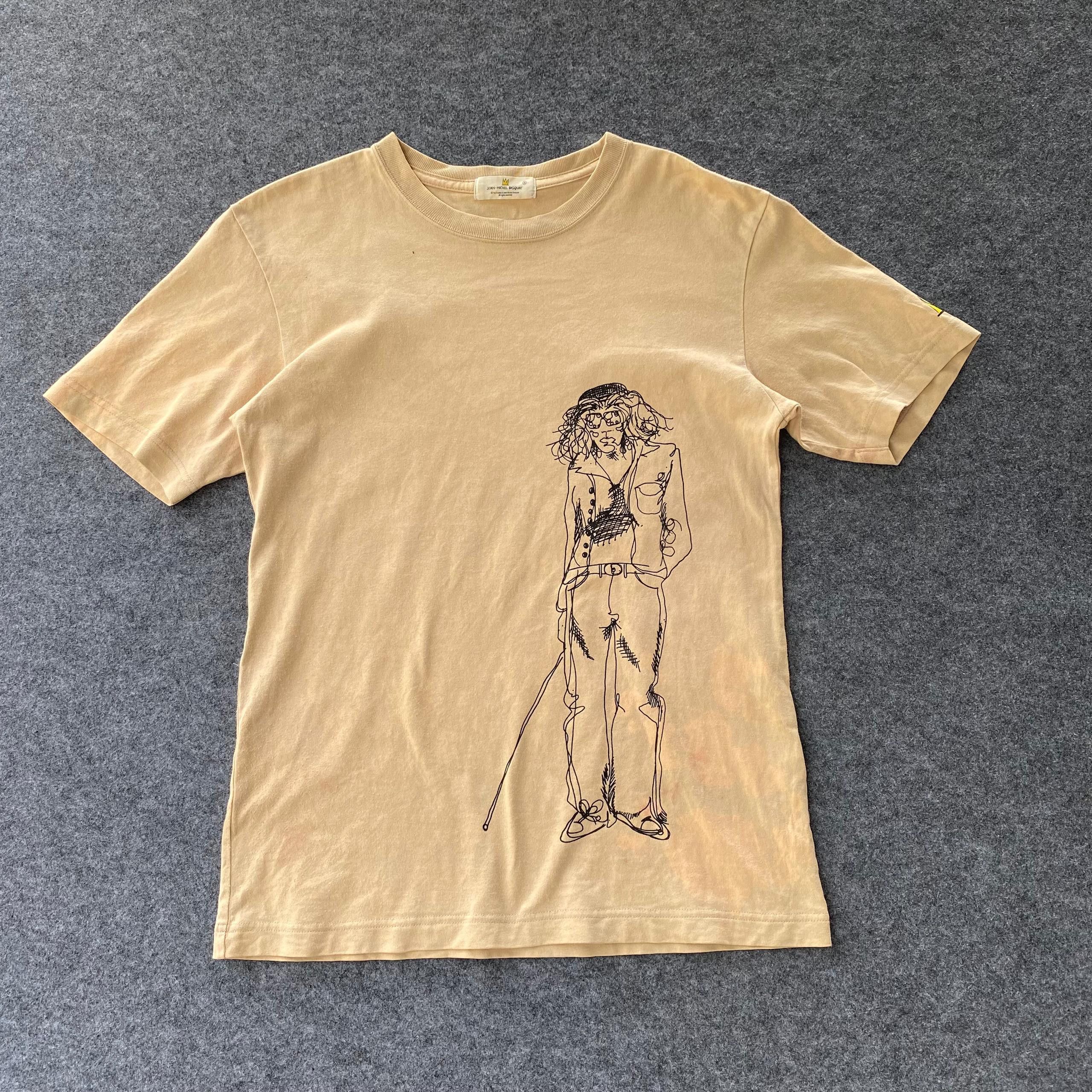 Jean-Michel Basquiat Vintage Jean Michael Basquiat by Uniqlo Tshirt Size US M / EU 48-50 / 2 - 1 Thumbnail