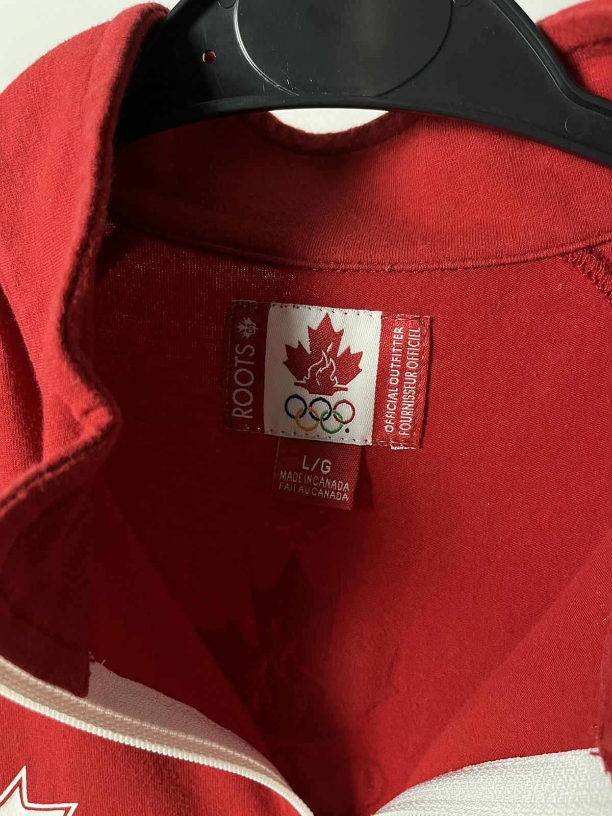 Vintage Canada 2004 Summer Olympics Athens Olympic Team Jersey Shirt Size US L / EU 52-54 / 3 - 5 Thumbnail