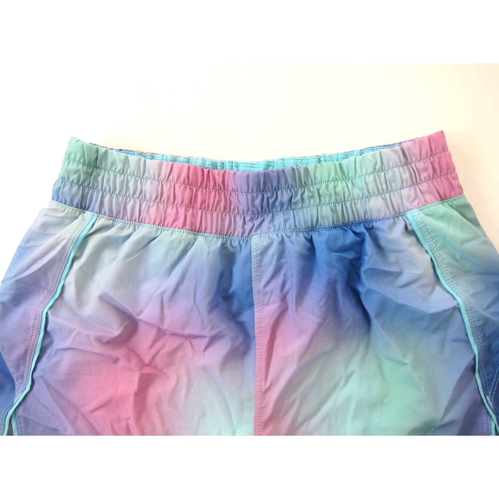 Avia Avia Women Short Blue Tie Dye Built In Liner Run Workout Shorts Small Avia Purple Pink Blue Tie Dye Built In Liner Running Workout Shorts Women Small Size 28" / US 6 / IT 42 - 3 Thumbnail