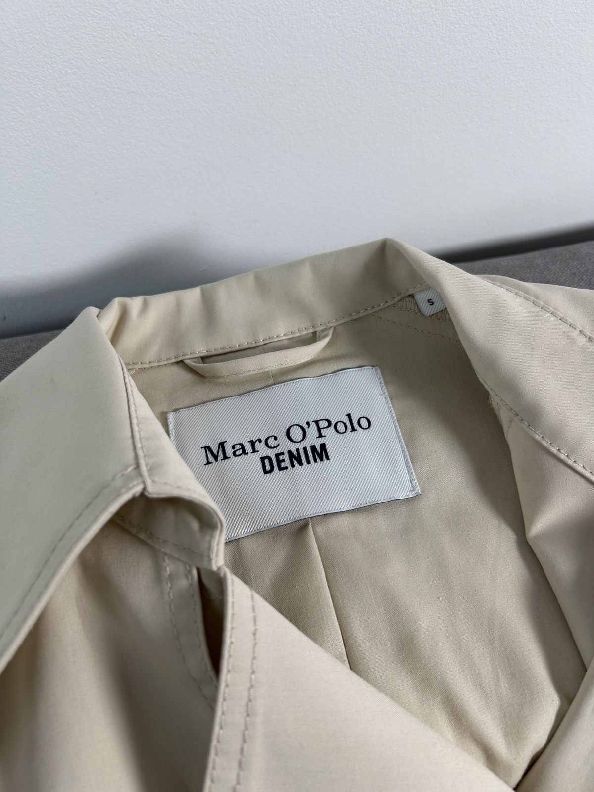 Japanese Brand × Marc O'Polo Marc O' Polo Women's Trench Coat Jacket Size S / US 4 / IT 40 - 5 Thumbnail