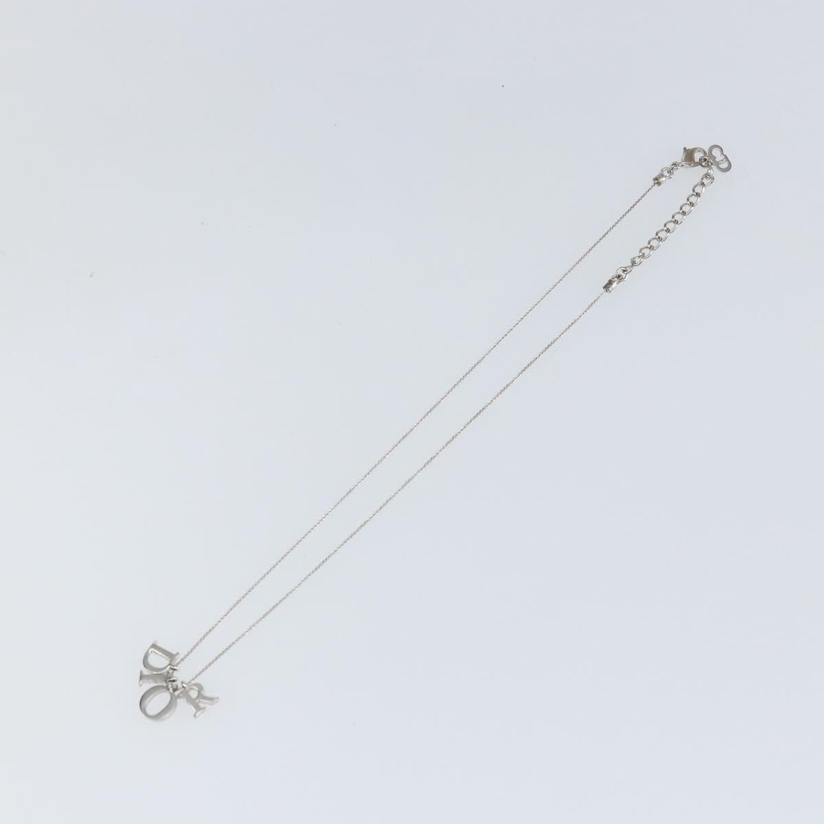 Dior Christian Dior Logo Necklace Metal Size ONE SIZE - 1 Thumbnail